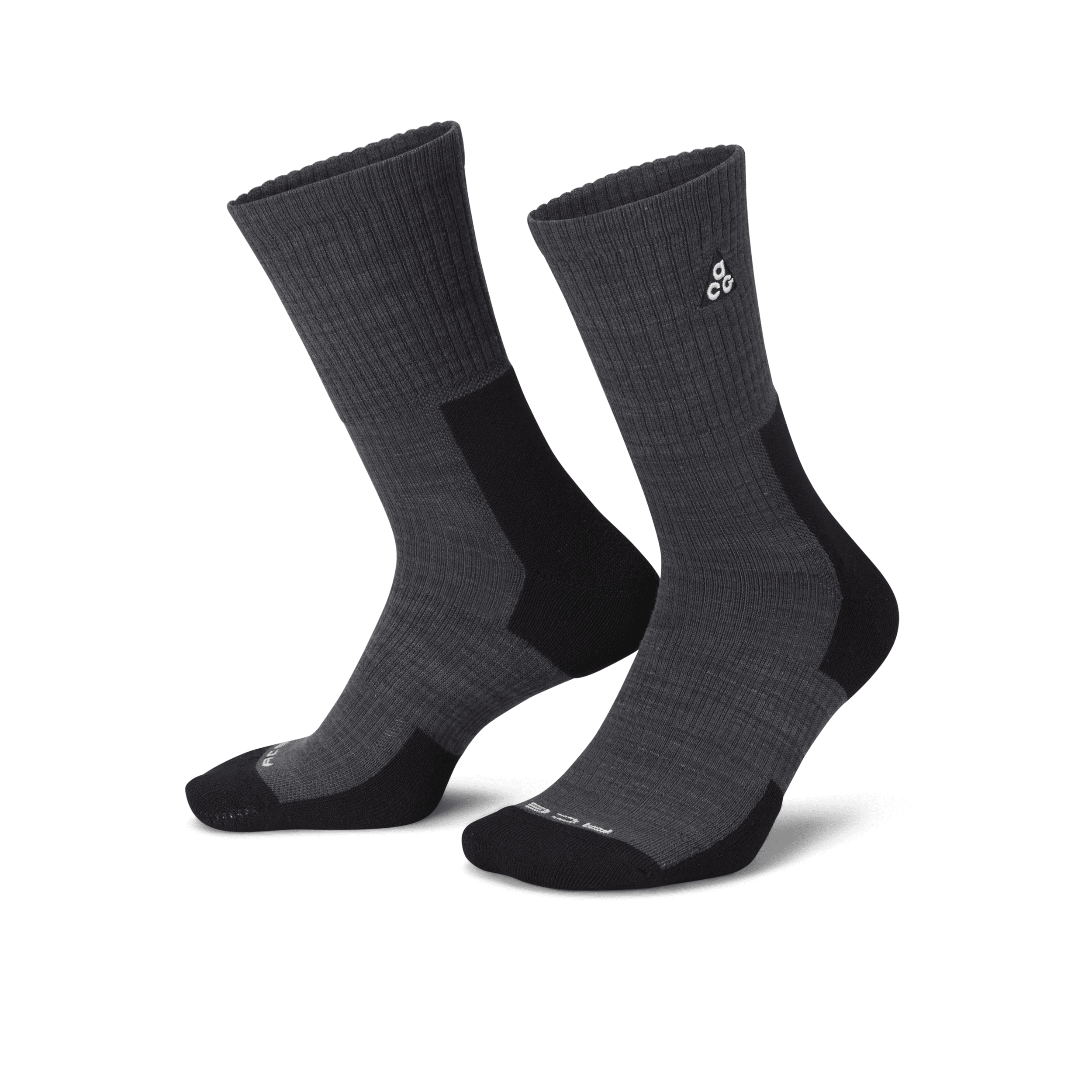 Nike Unisex  Acg Everyday Cushioned Crew Socks (1 Pair) In Grey