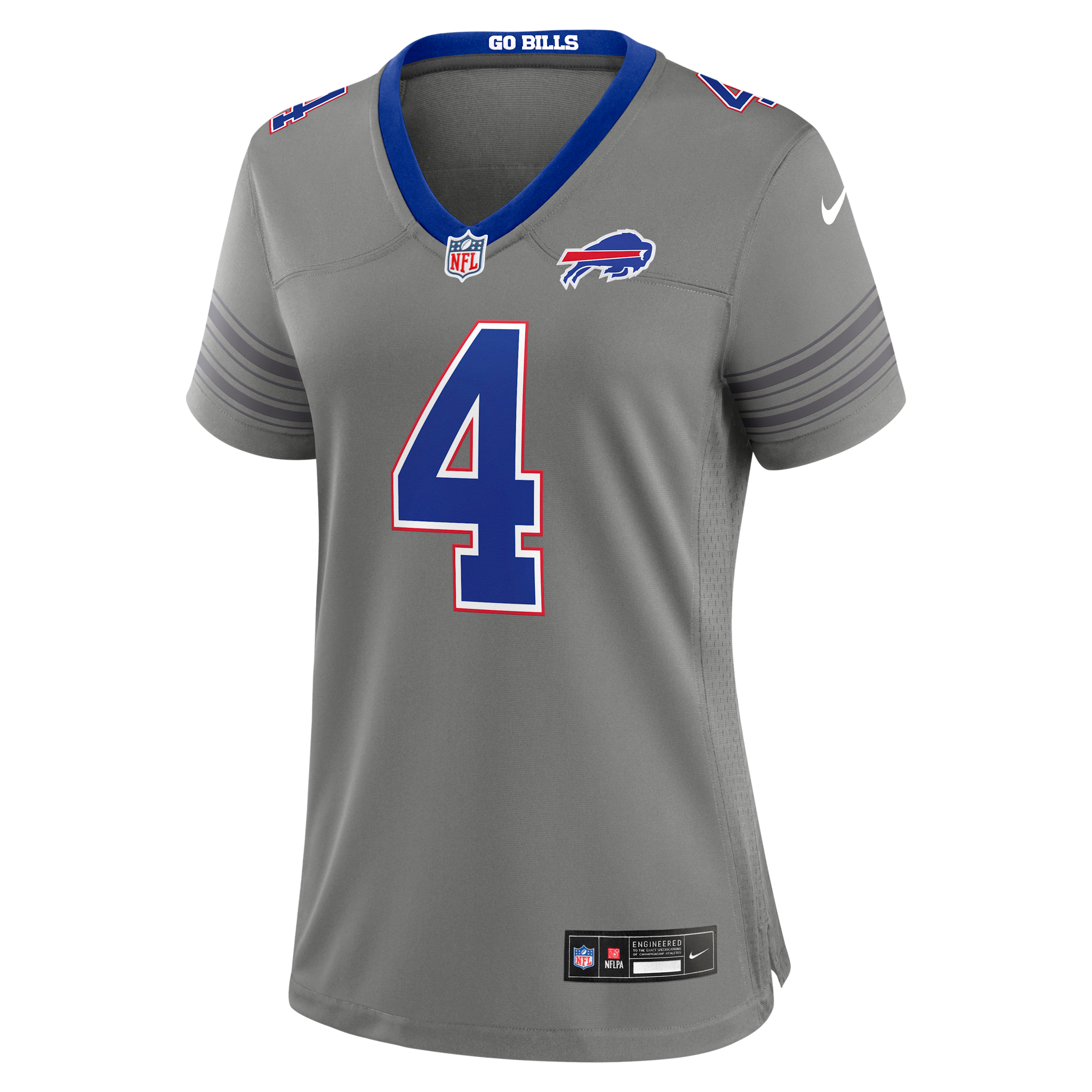 James Cook III Buffalo Bills Nike Women’s NFL Game Jersey in Grey | 67NW0IUP81F-RZ6 James Cook III Buffalo Bills Nike Women’s NFL Game Jersey in Grey | 67NW0IUP81F-RZ6