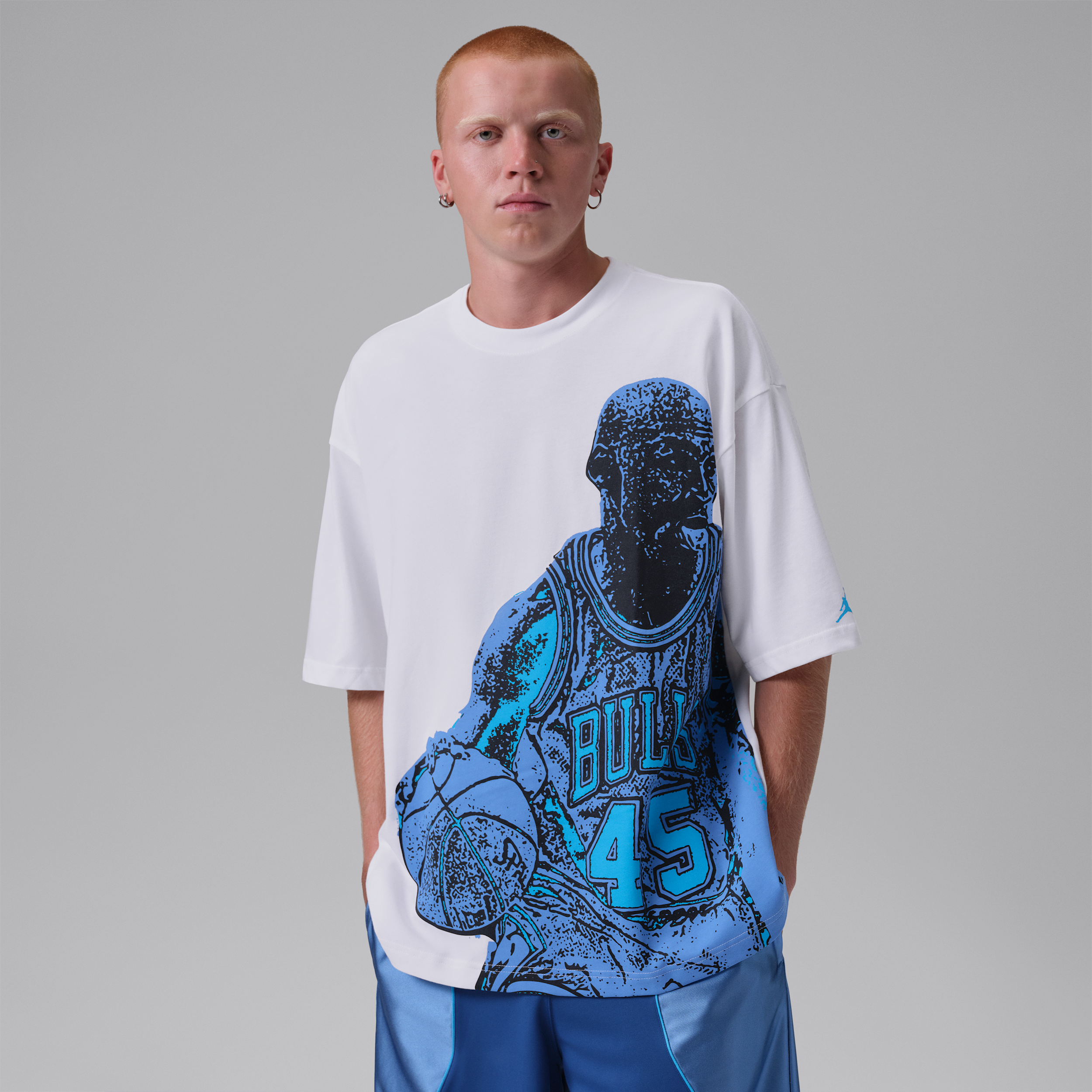 Men's Jordan Sport Dri-FIT Graphic T-Shirt in White | IV4900-100
