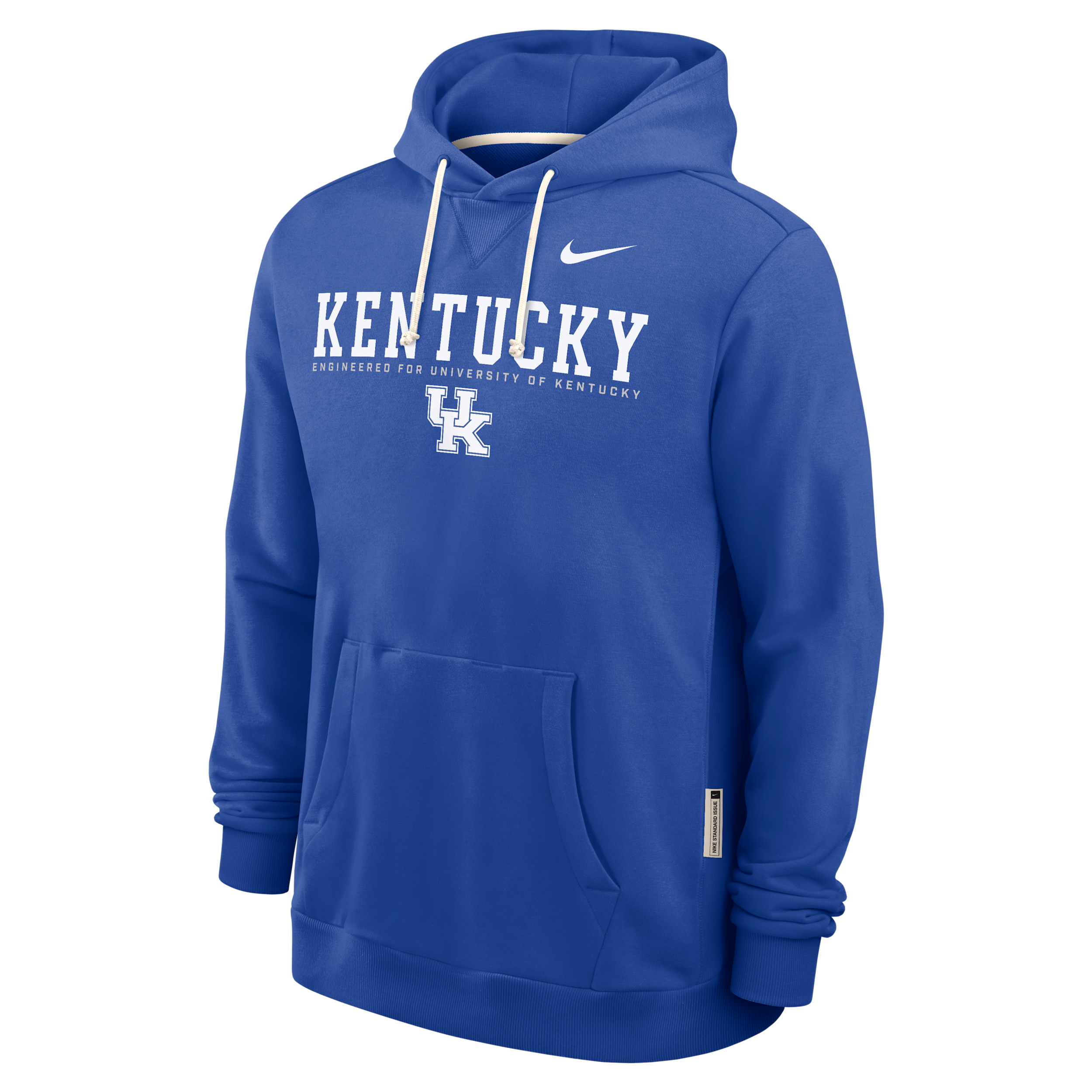Nike Royal Kentucky Wildcats 2025 Sideline Standard Issue Dri-fit Hoodie In Blue