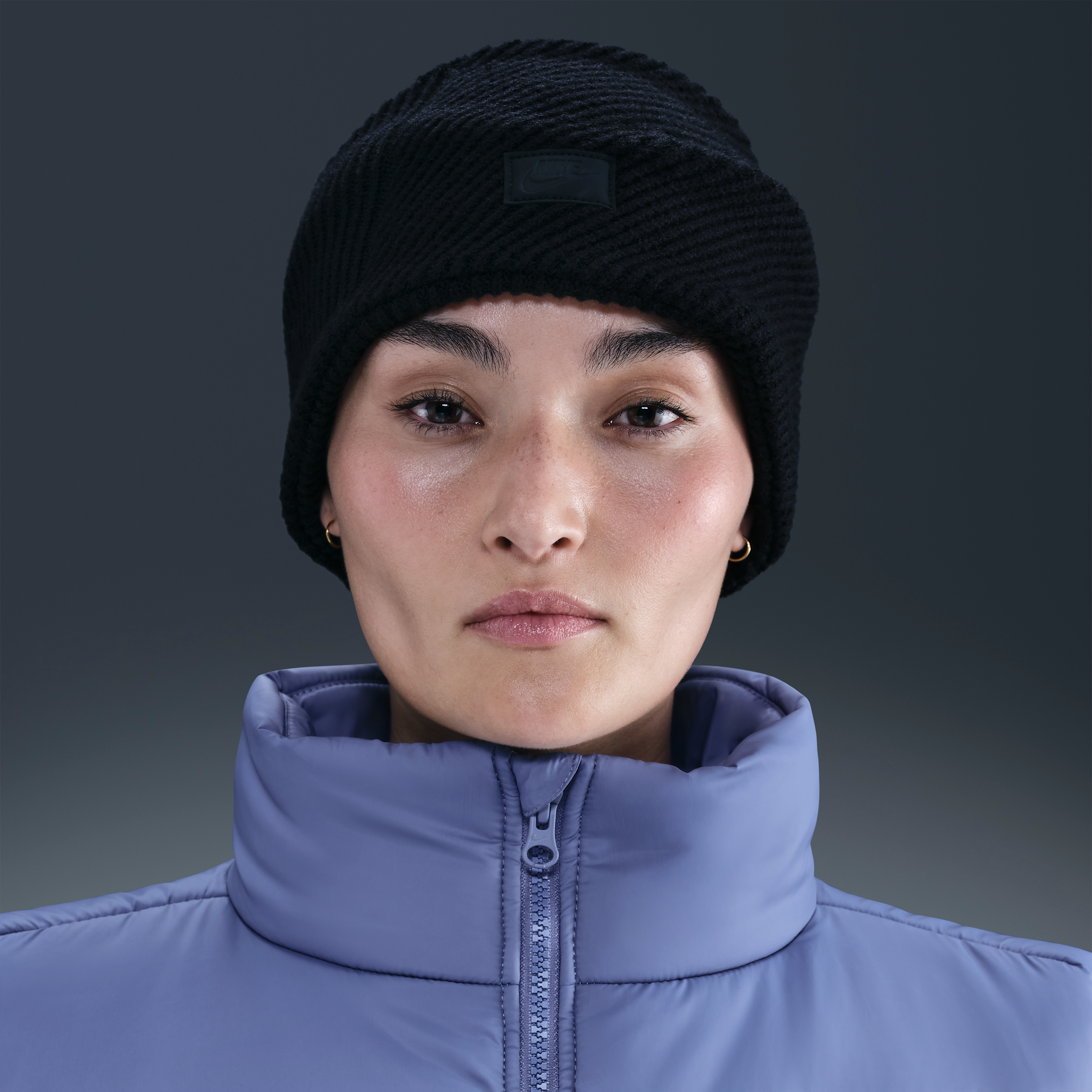 Nike Unisex City Knit Headband In Black