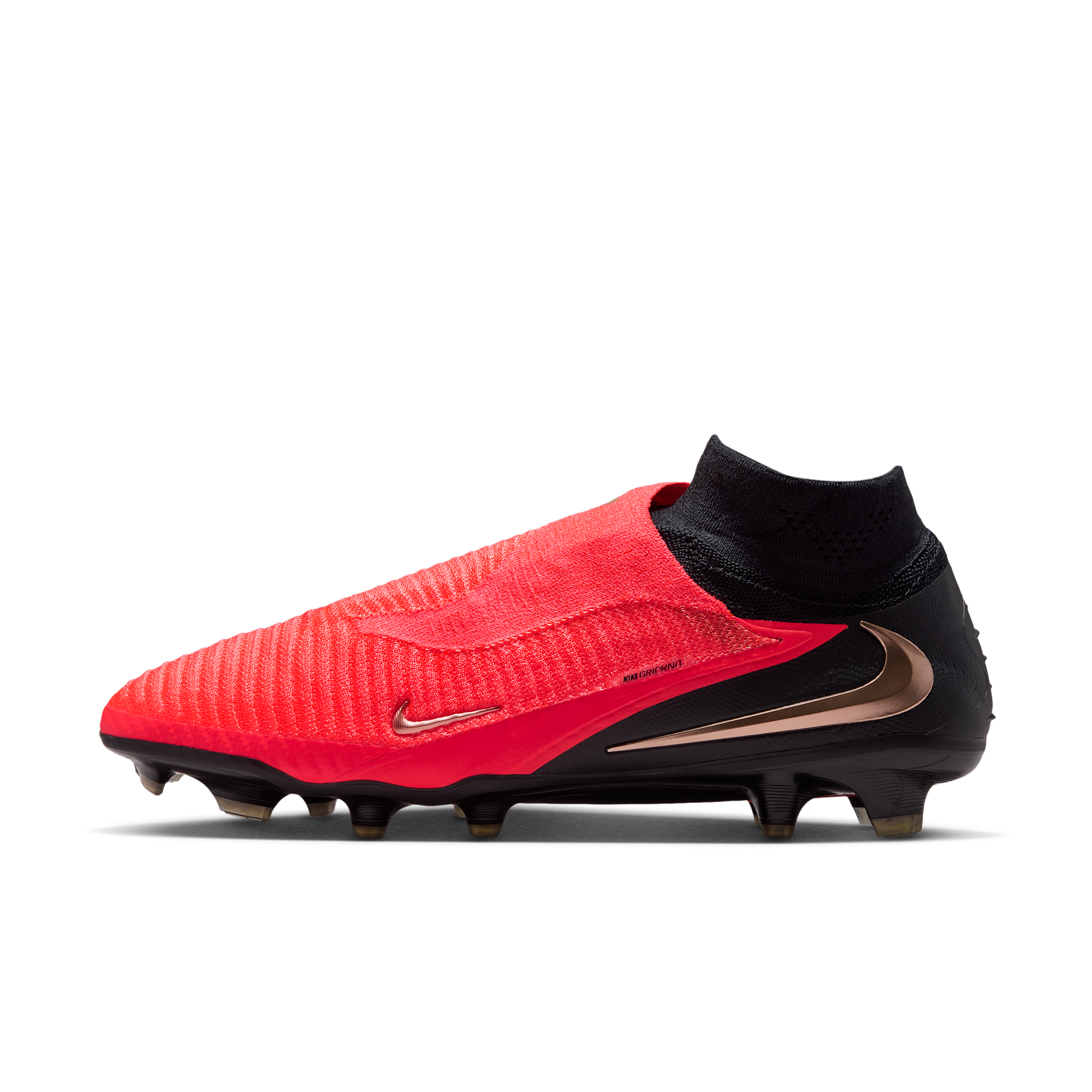 Nike Men's Phantom 6 High Elite Firm-Ground Soccer Cleats in Red | HJ2147-600