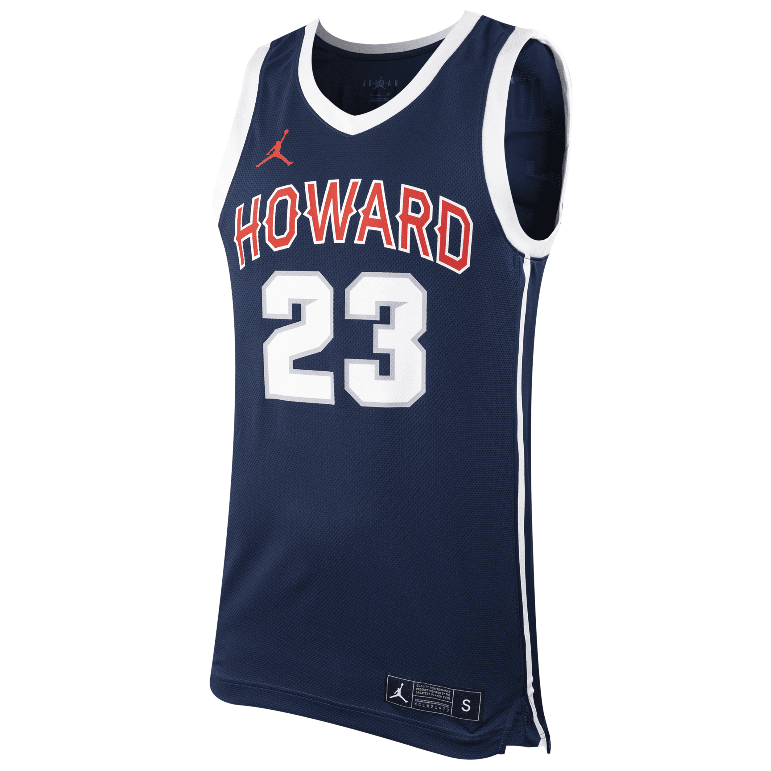Jordan Men's Howard  College Basketball Jersey In Blue