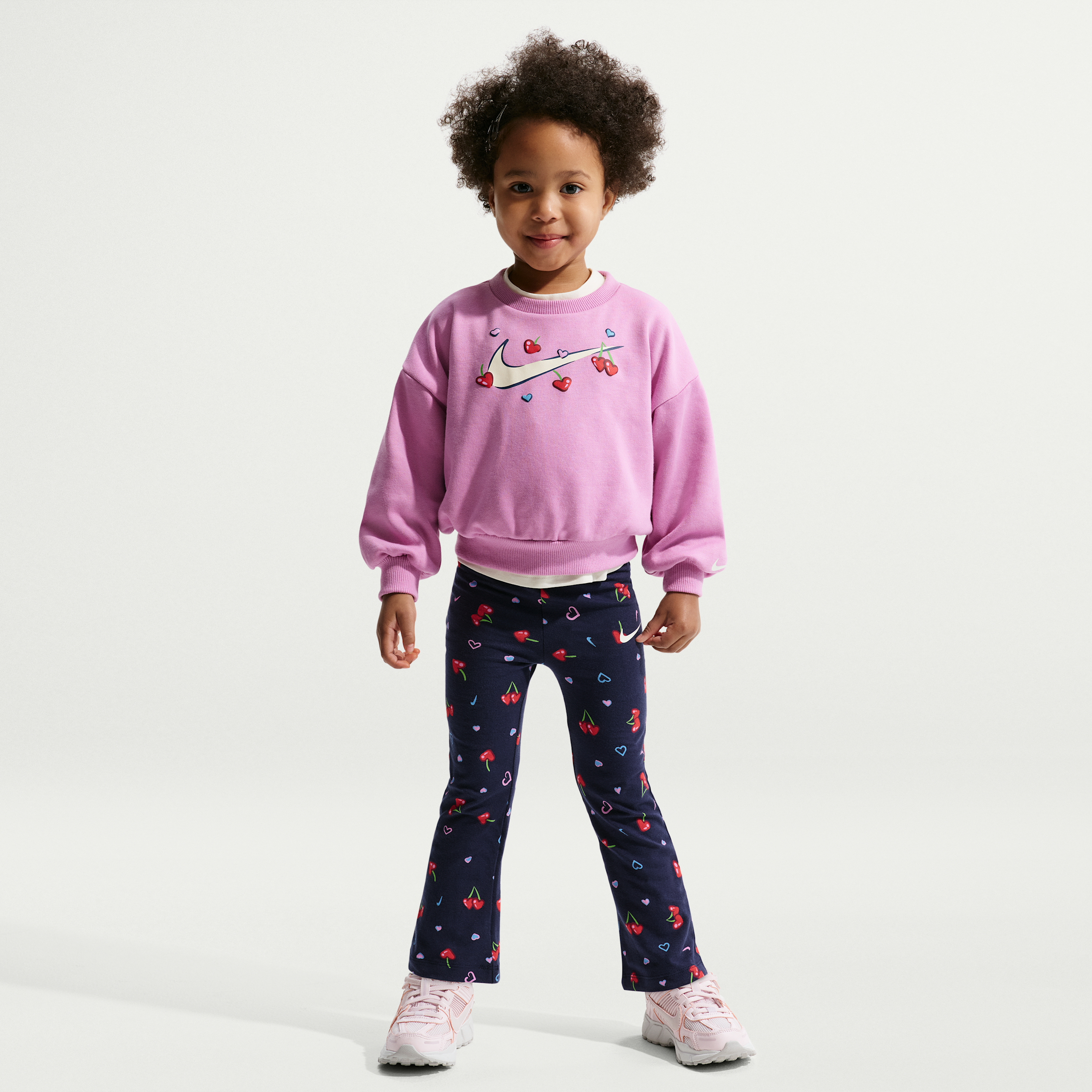 Nike Cherry Toddler Crew and Leggings Set in Blue 26N667-U90 41$