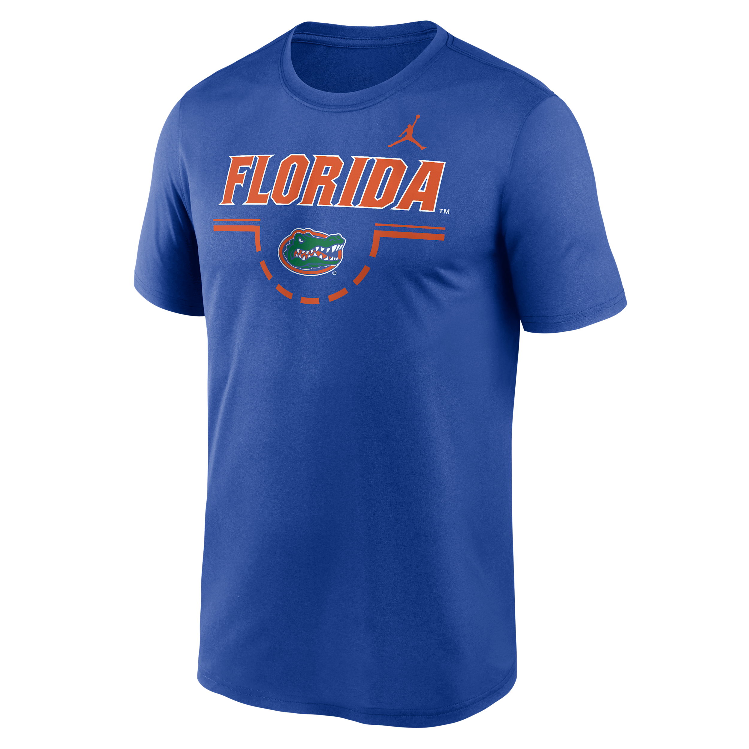 Men's Florida Courtside Jordan Brand Dri-FIT College T-Shirt in Blue | 0JTI4EVUFN-5DA
