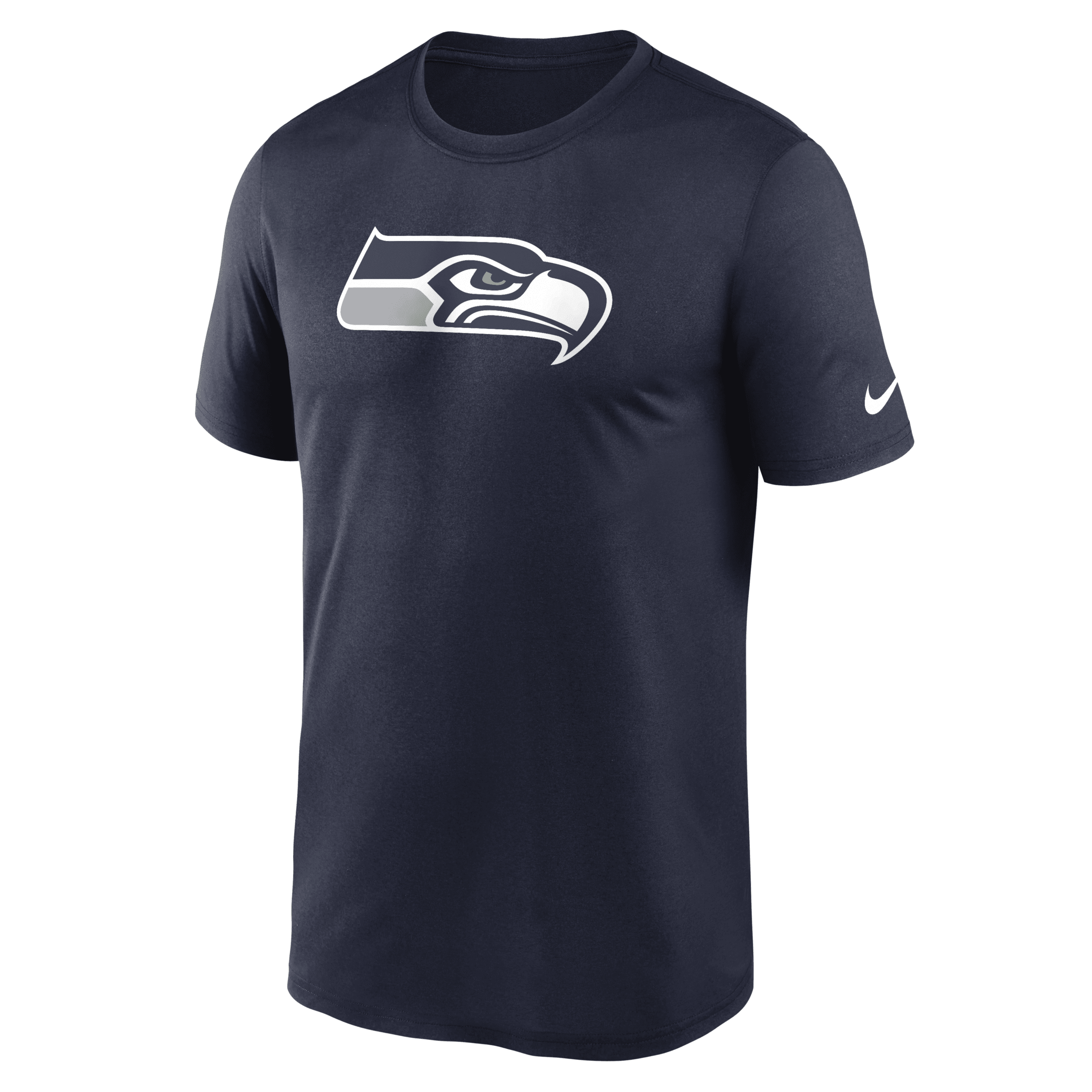 Nike Men's Dri-FIT Logo Legend (NFL Seattle Seahawks) T-Shirt in Blue | NKGK41S78-CX5