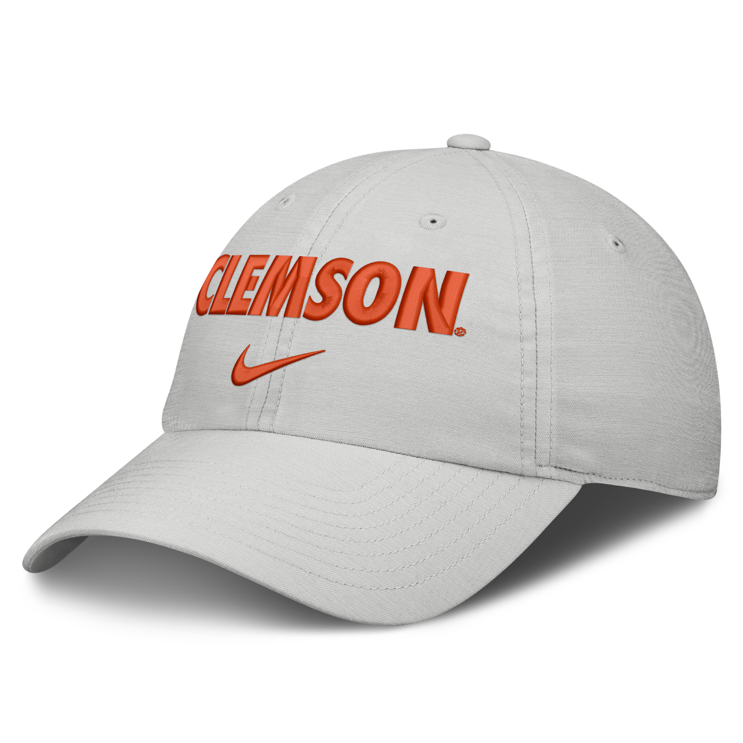Nike Men's and Women's Gray Clemson Tigers 2026 On-Field Gameday Club Adjustable Hat - Gray