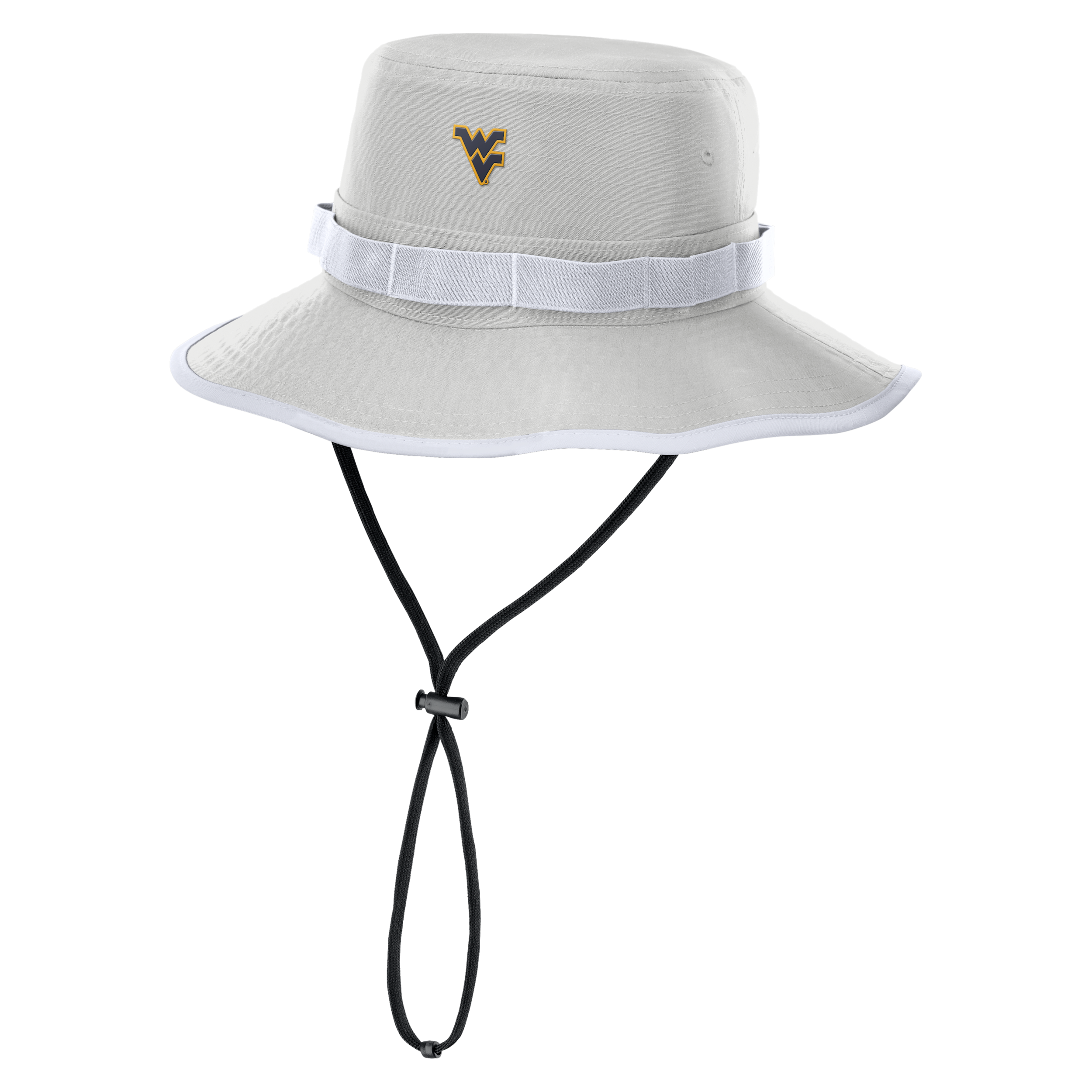 Nike Gray West Virginia Mountaineers 2025 Sideline Apex Boonie Bucket Hat