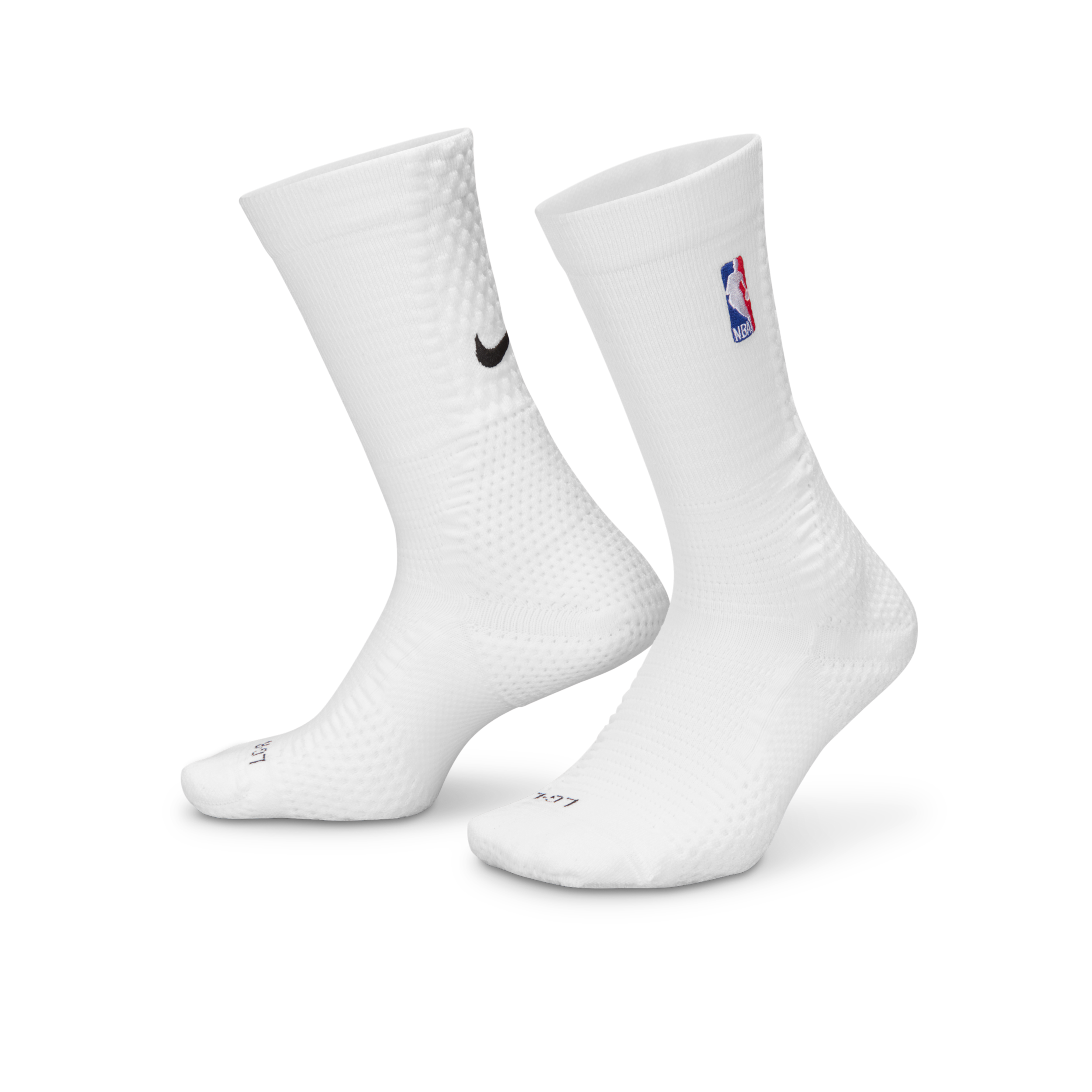 Nike Unisex Unicorn Dri-fit Adv Nba Cushioned Crew Socks (1 Pair) In White