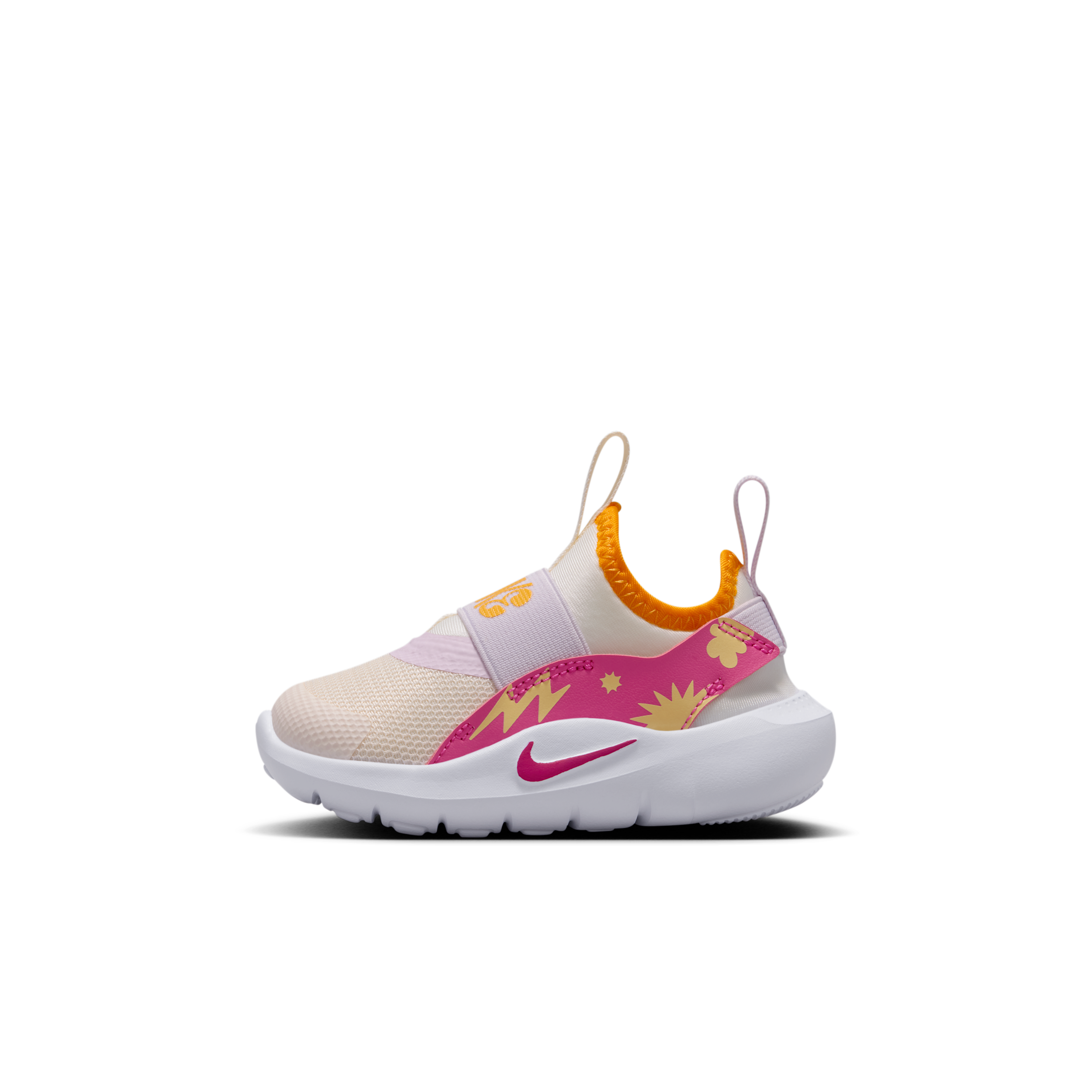 Nike Flex Runner 4 SE Baby/Toddler Shoes in White | IM1380-100