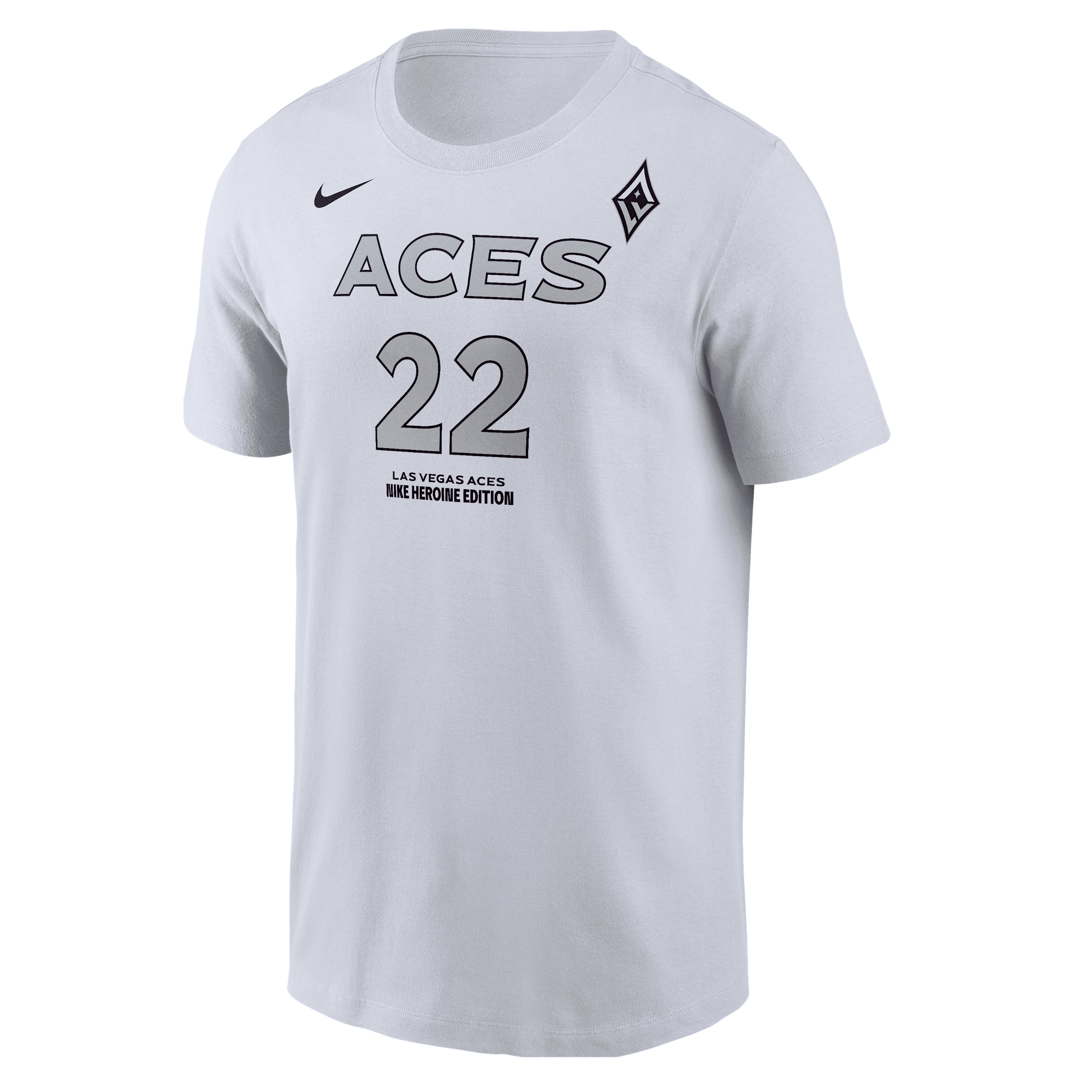 Nike A'ja Wilson Las Vegas Aces  Men's Wnba T-shirt