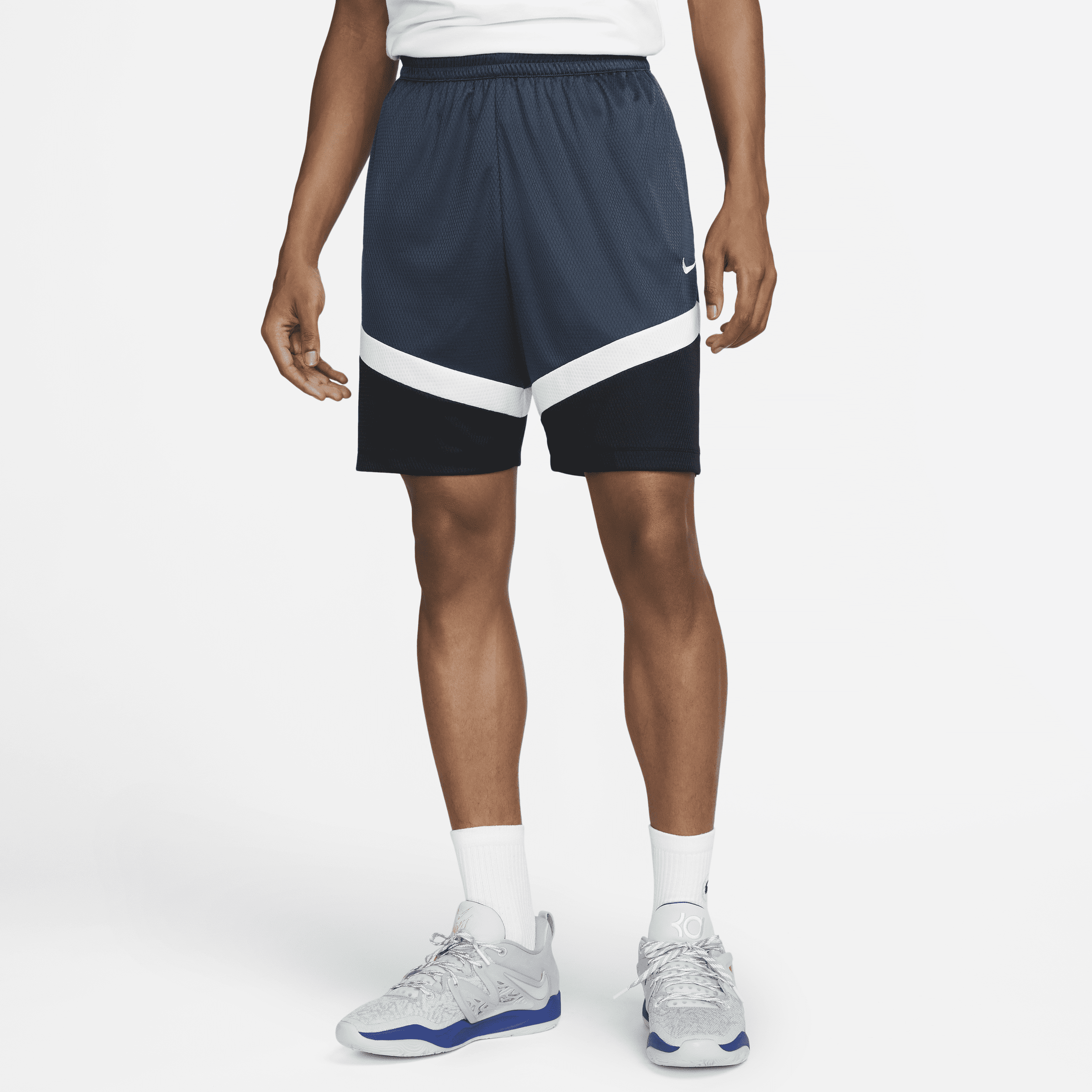 Nike Men's Icon Dri-fit 8" Basketball Shorts In Blue