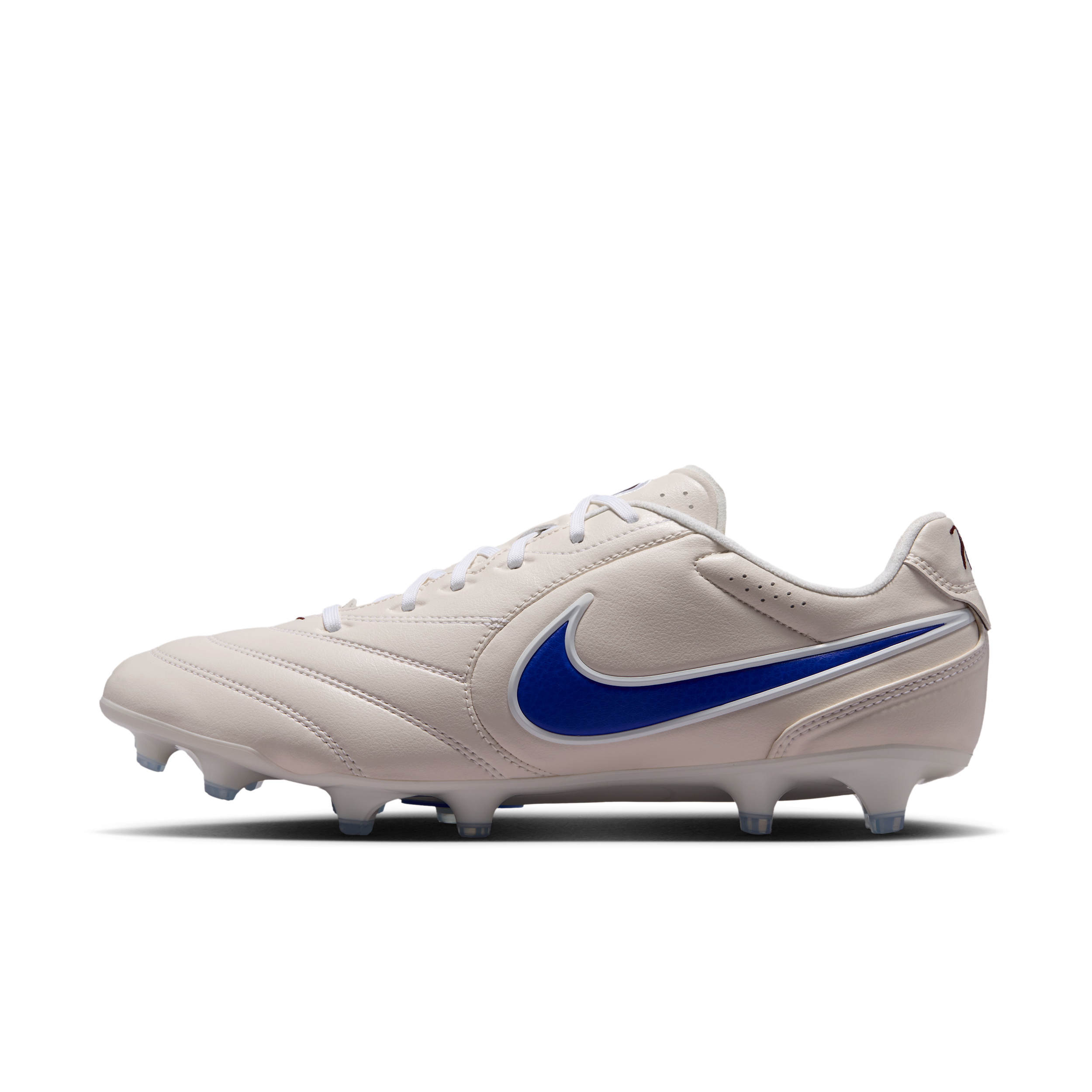 Nike Men's Tiempo Ligera Pro Firm-Ground Low-Top Soccer Cleats in White | HQ3158-101