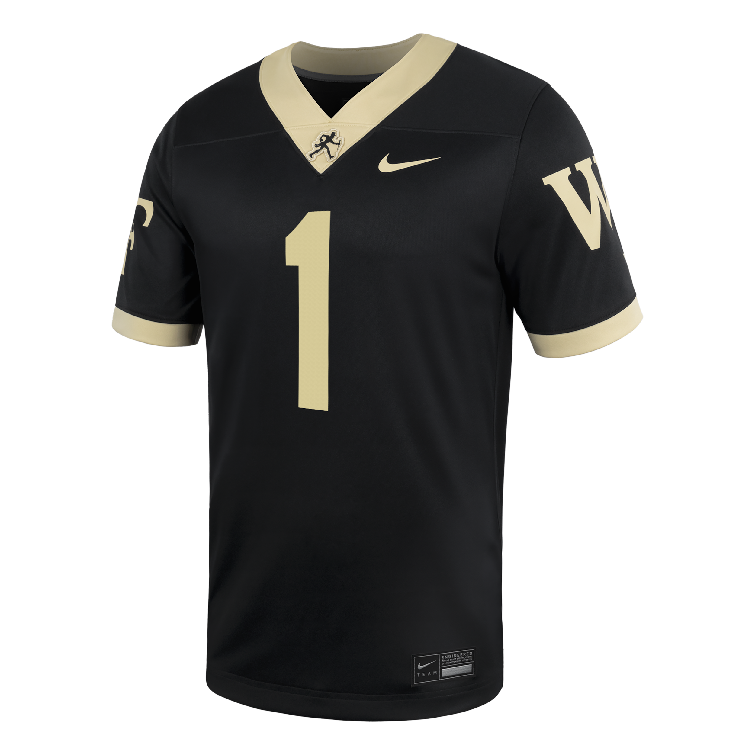 Wake Forest Nike Men's College Football Replica Jersey in Black | P31811W433-BLK