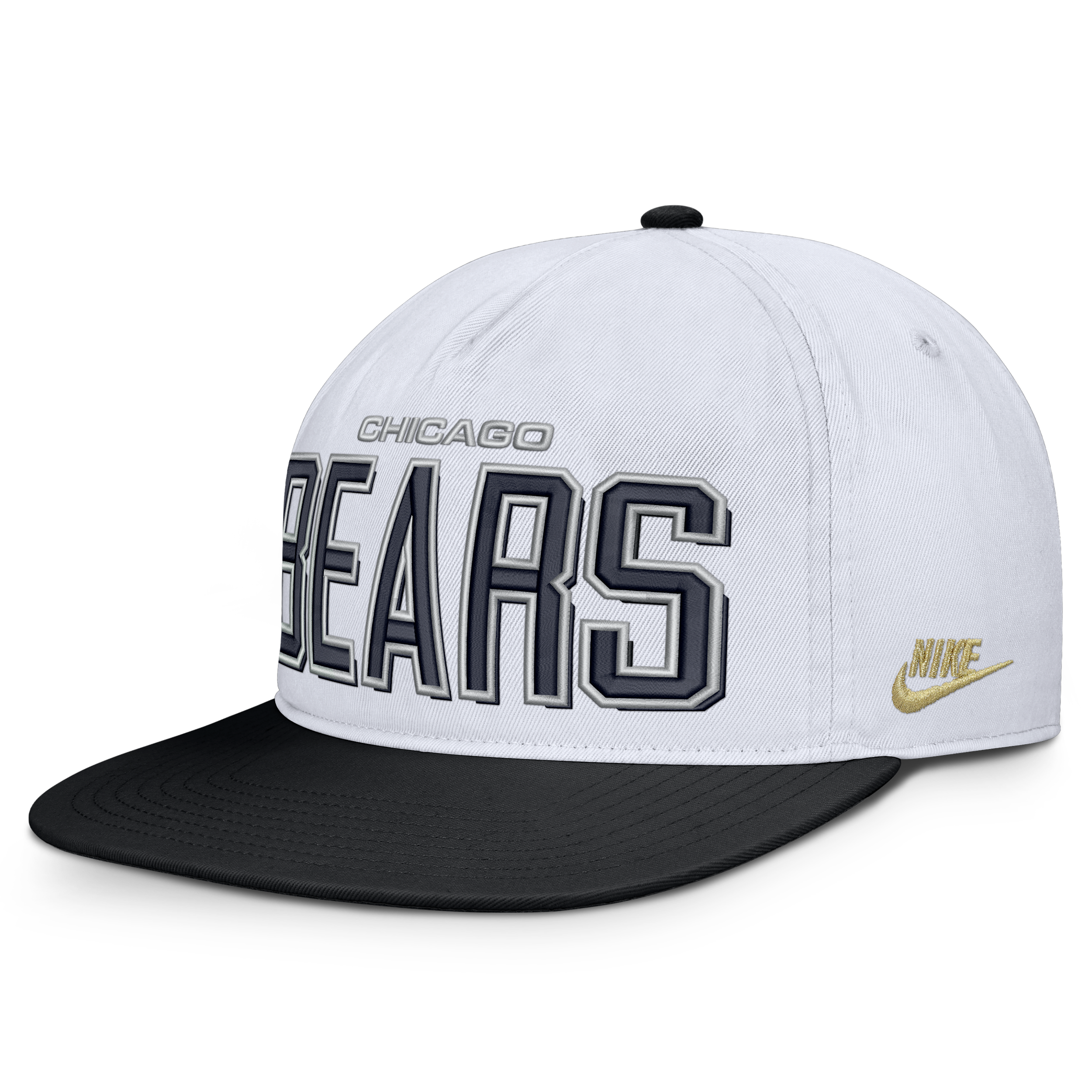Chicago Bears Pro Nike Men's NFL Adjustable Hat in White | NF57064N7QV-VGY