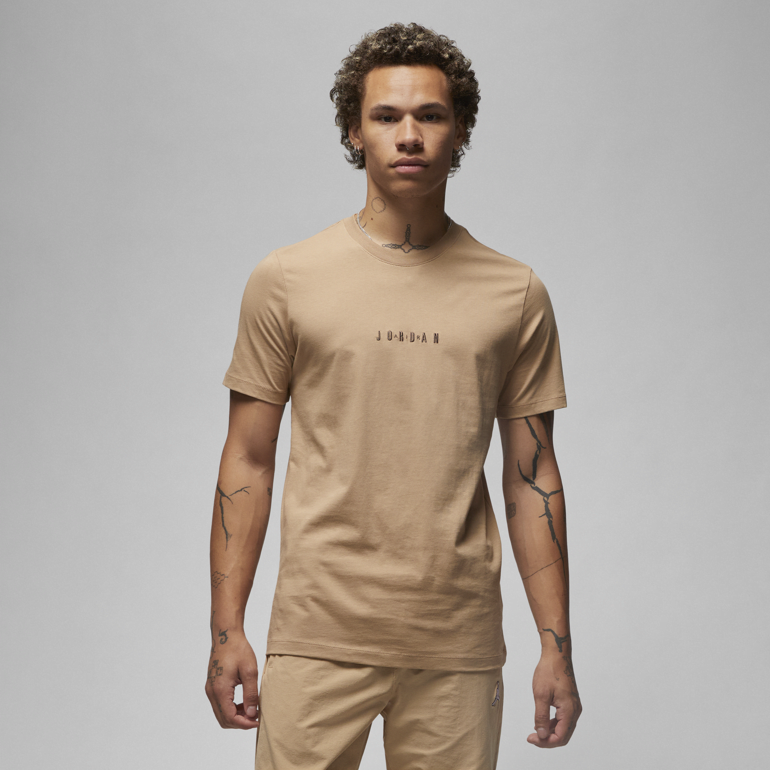 Jordan Men's  Air T-shirt In Brown