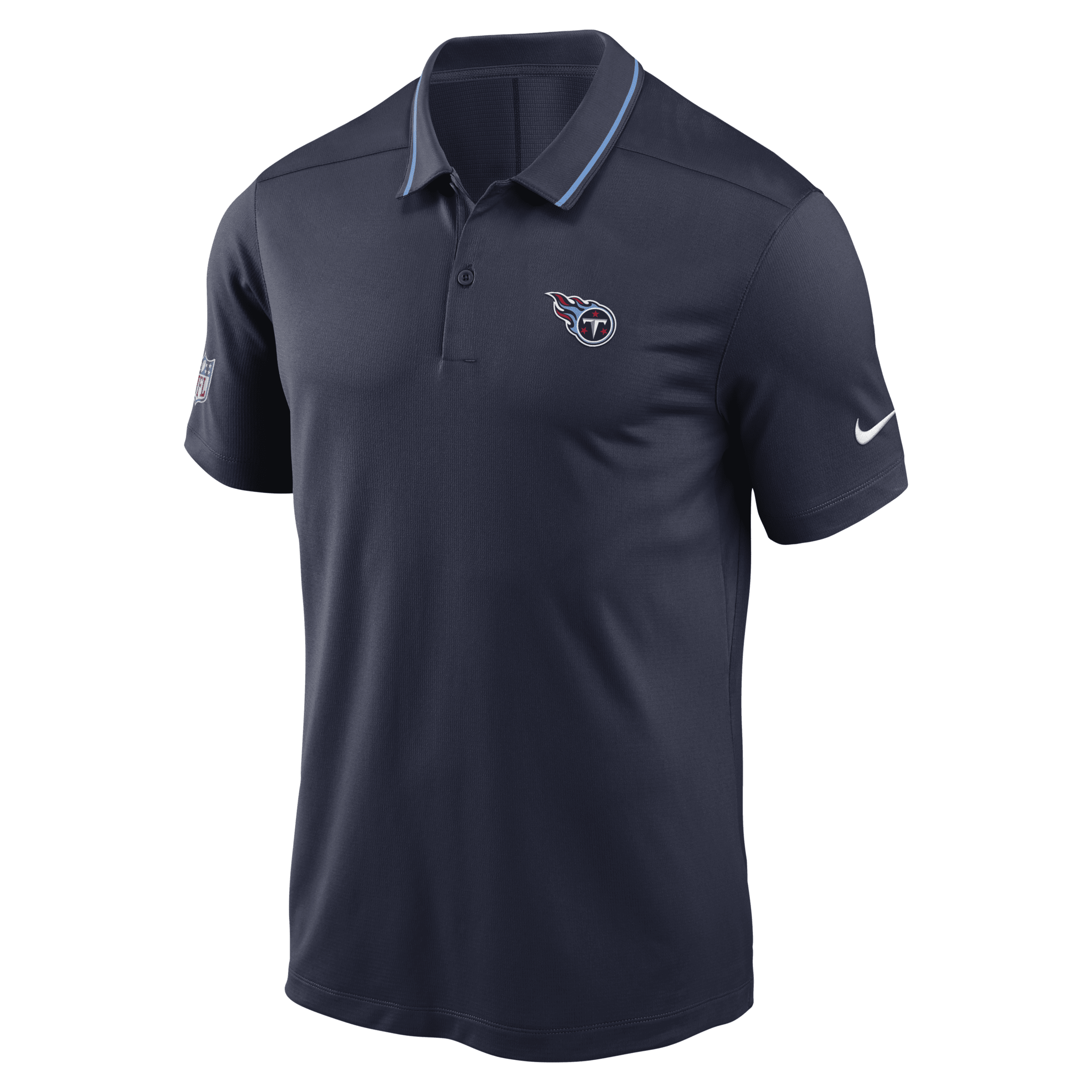 Nike Men's Dri-fit Sideline Victory (nfl Tennessee Titans) Polo In Blue