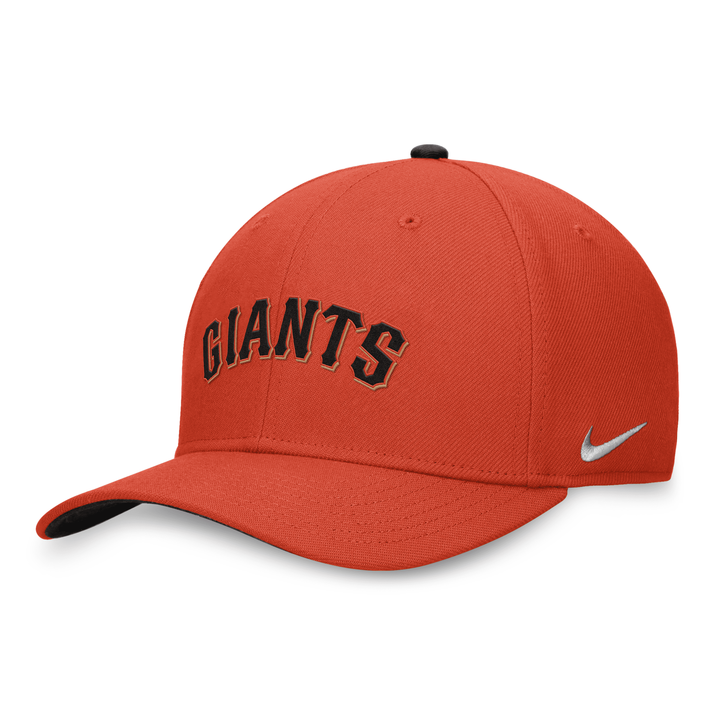 Nike San Francisco Giants Classic99 Swoosh  Men's Dri-fit Mlb Hat In Orange