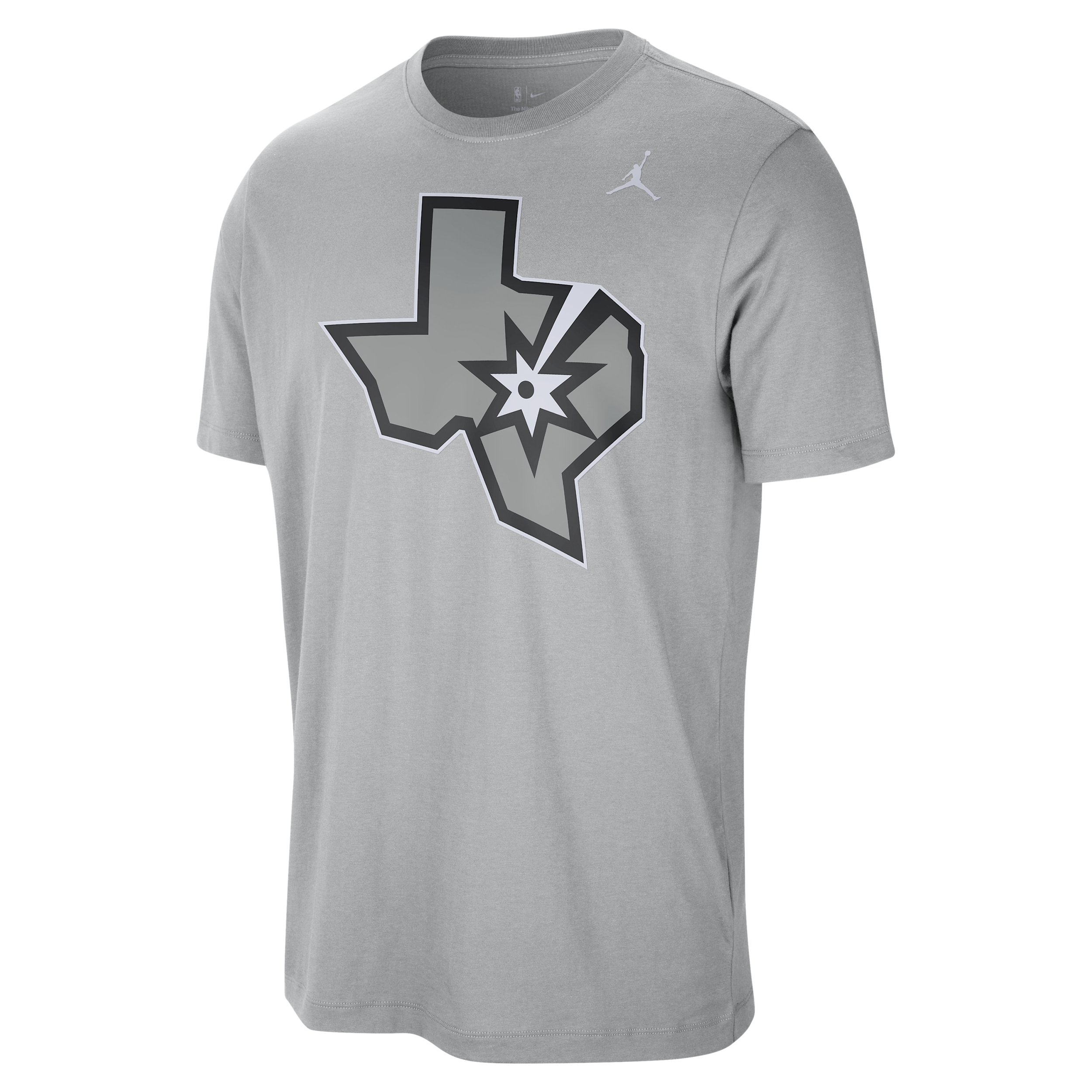 Nike San Antonio Spurs Jordan Statement  Men's Nba T-shirt In Gray