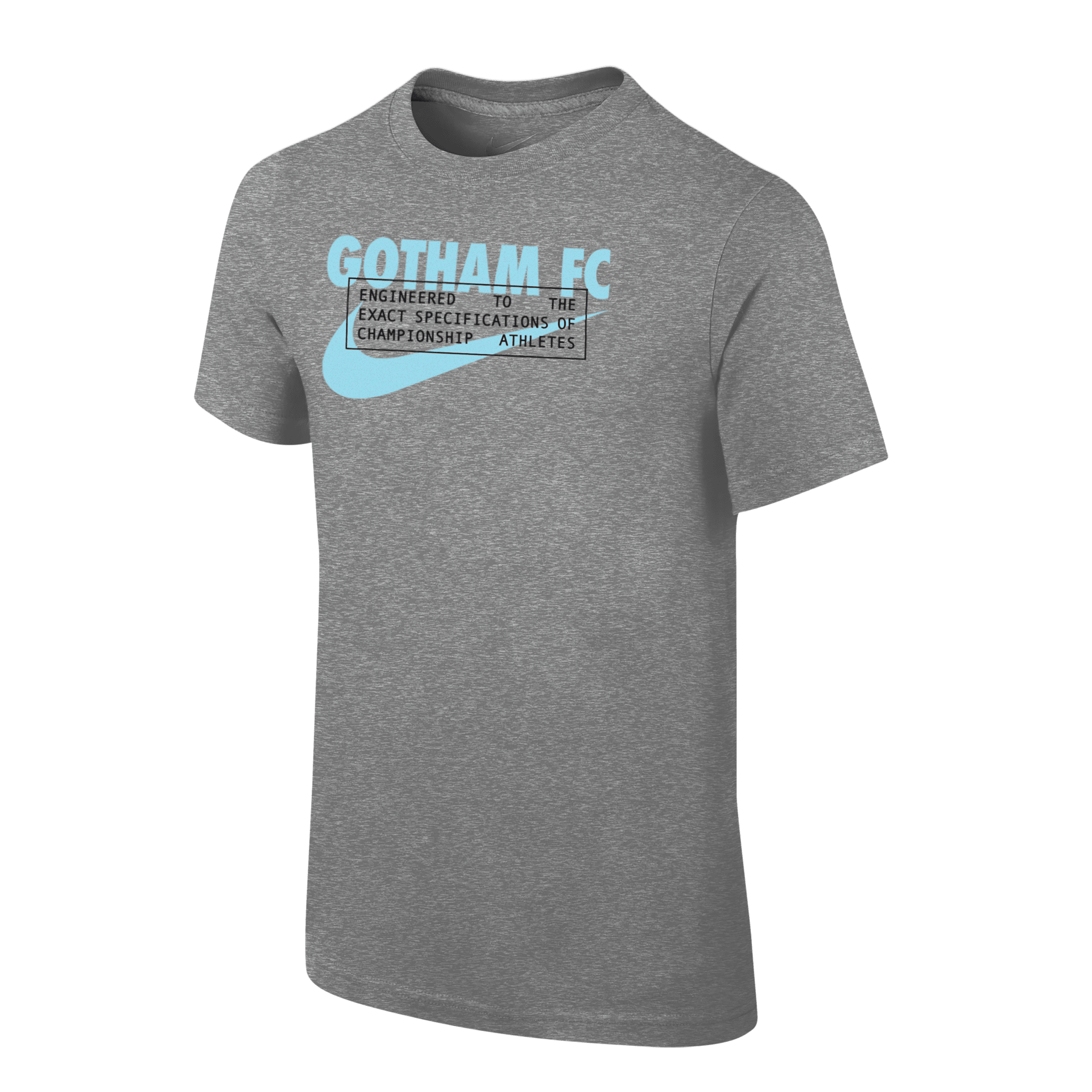 Nike Gotham Fc Big Kids' (boys')  Soccer T-shirt In Grey