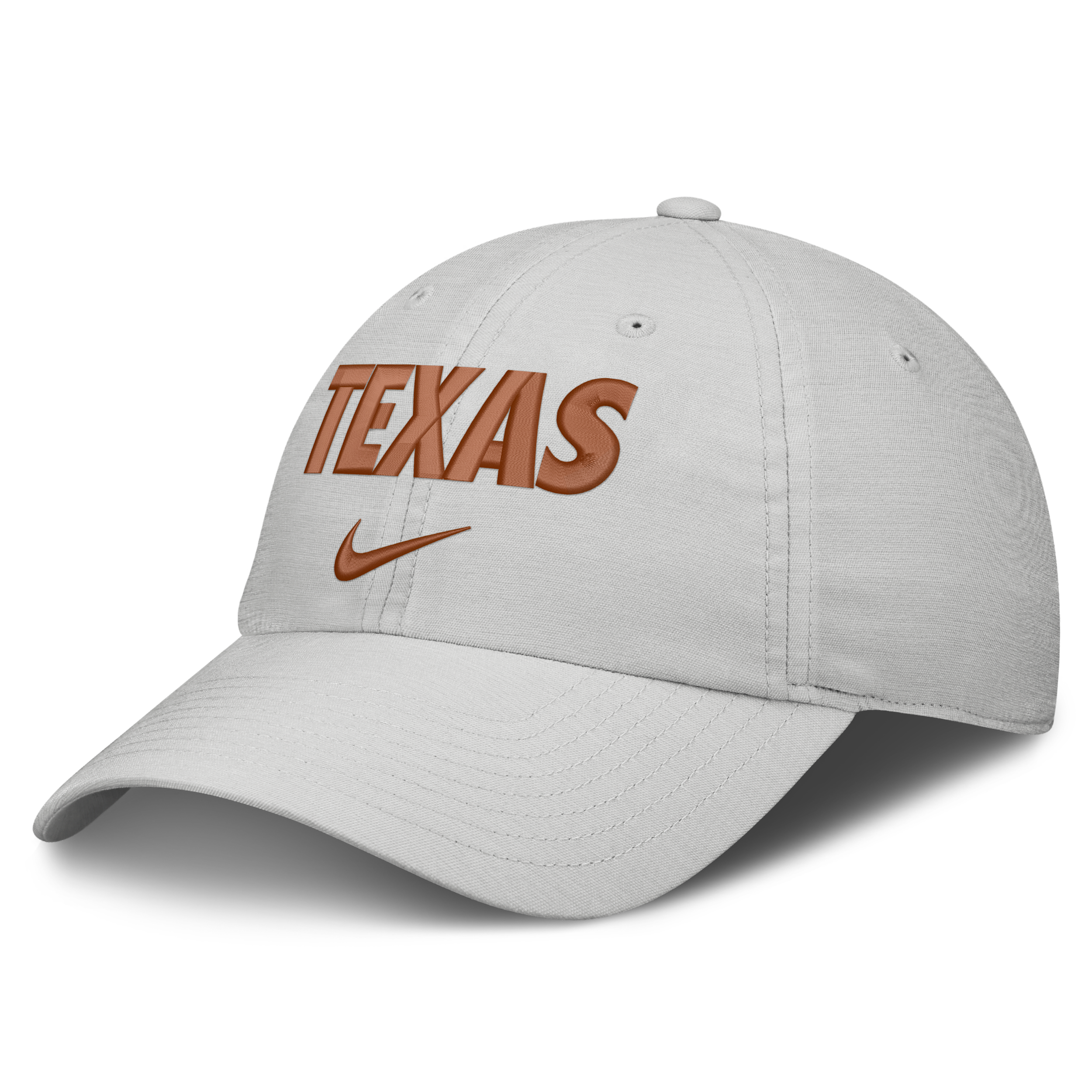 Nike Men's and Women's Gray Texas Longhorns 2026 On-Field Gameday Club Adjustable Hat - Gray