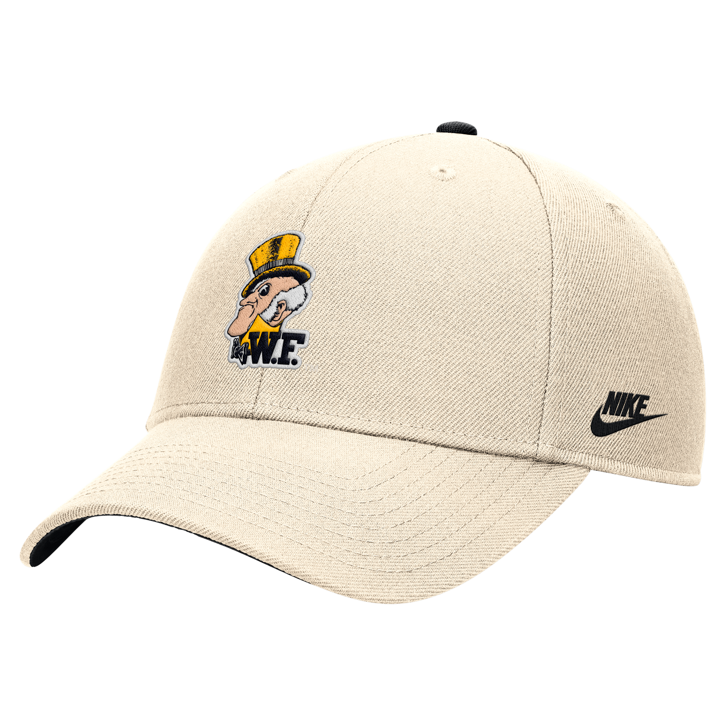 Nike Wake Forest Rise  Unisex College Adjustable Cap In Brown