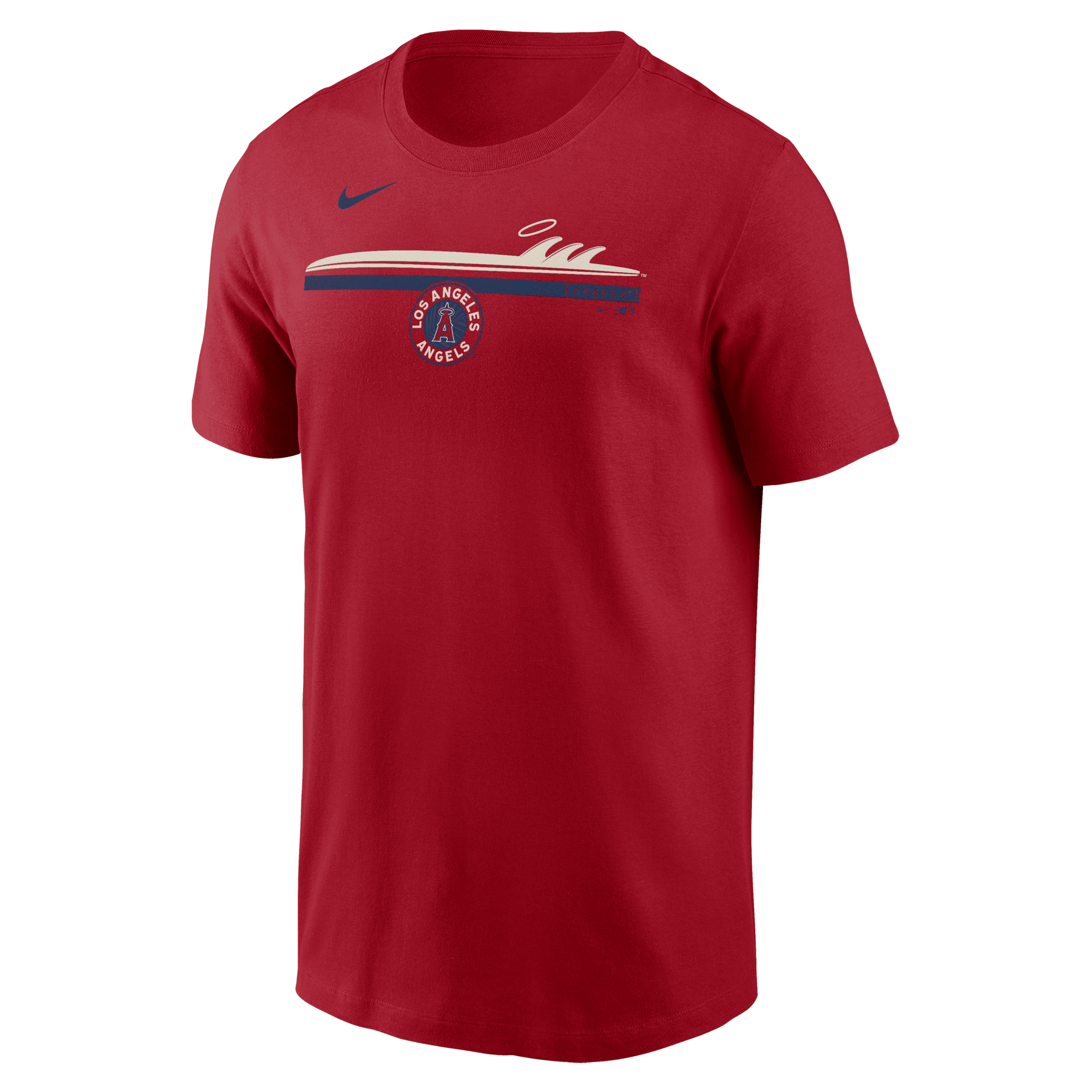 Nike Los Angeles Angels City Connect Speed  Men's Mlb T-shirt In Red