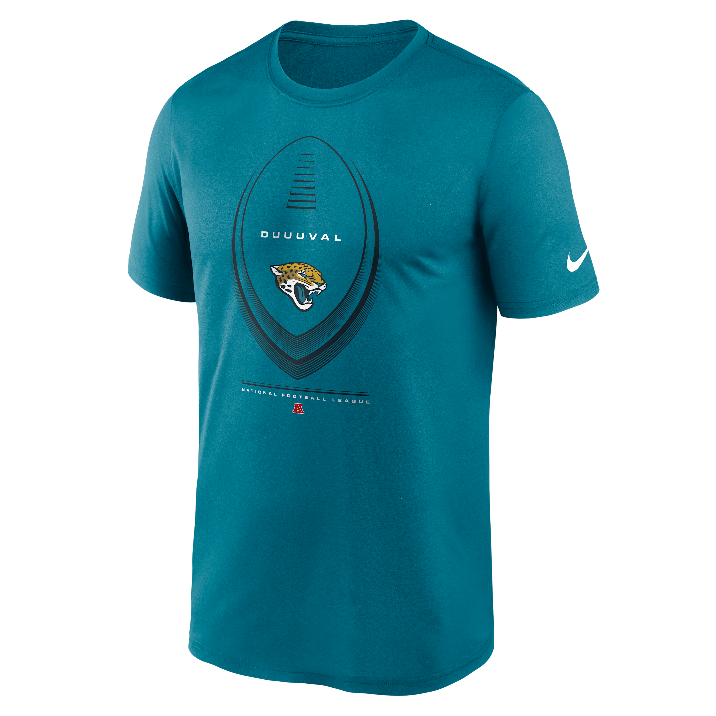 Jacksonville Jaguars Legend Icon Nike Men's Dri-FIT NFL T-Shirt in Green | NKGK45W9N-NDB