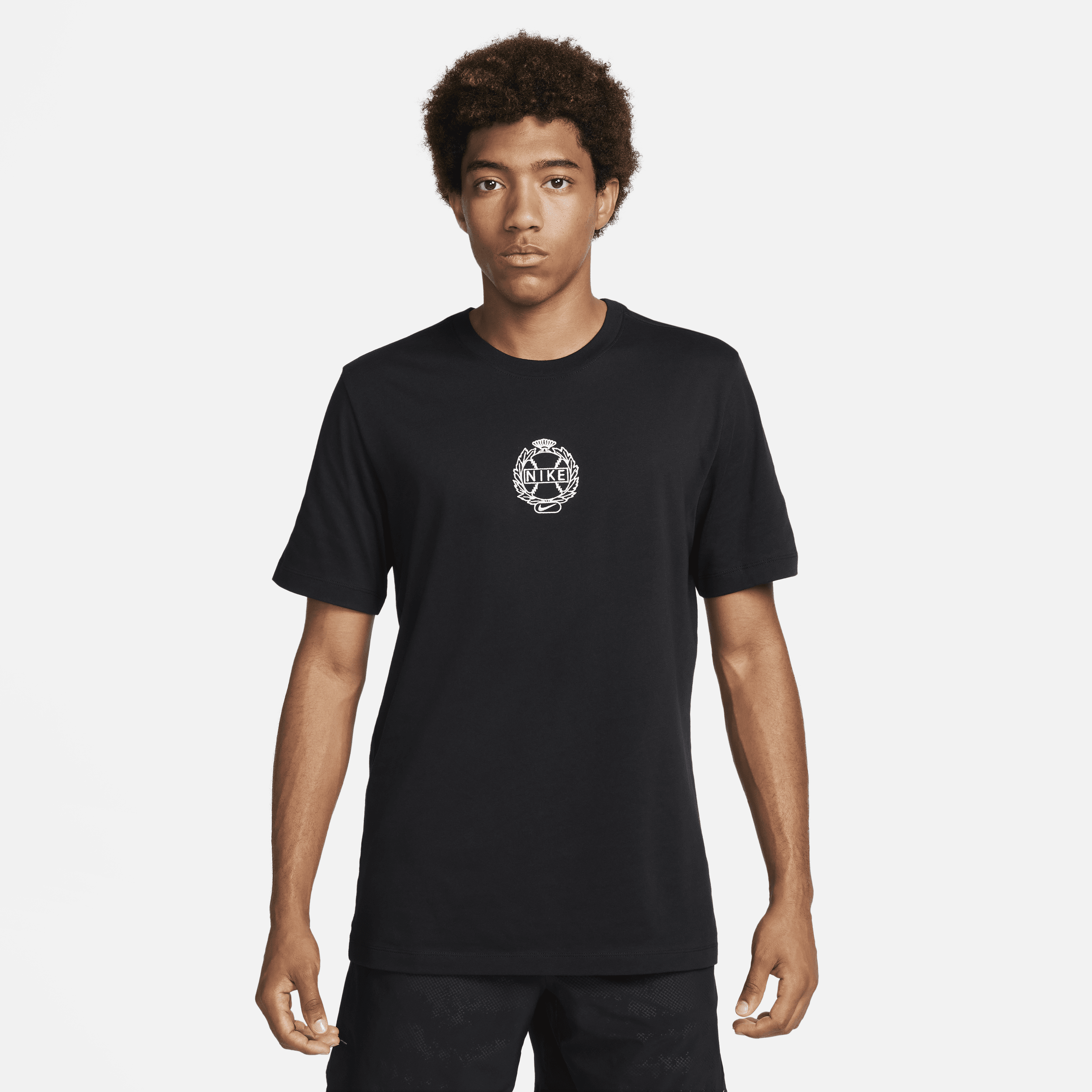 Nike Men's Baseball T-shirt In Black
