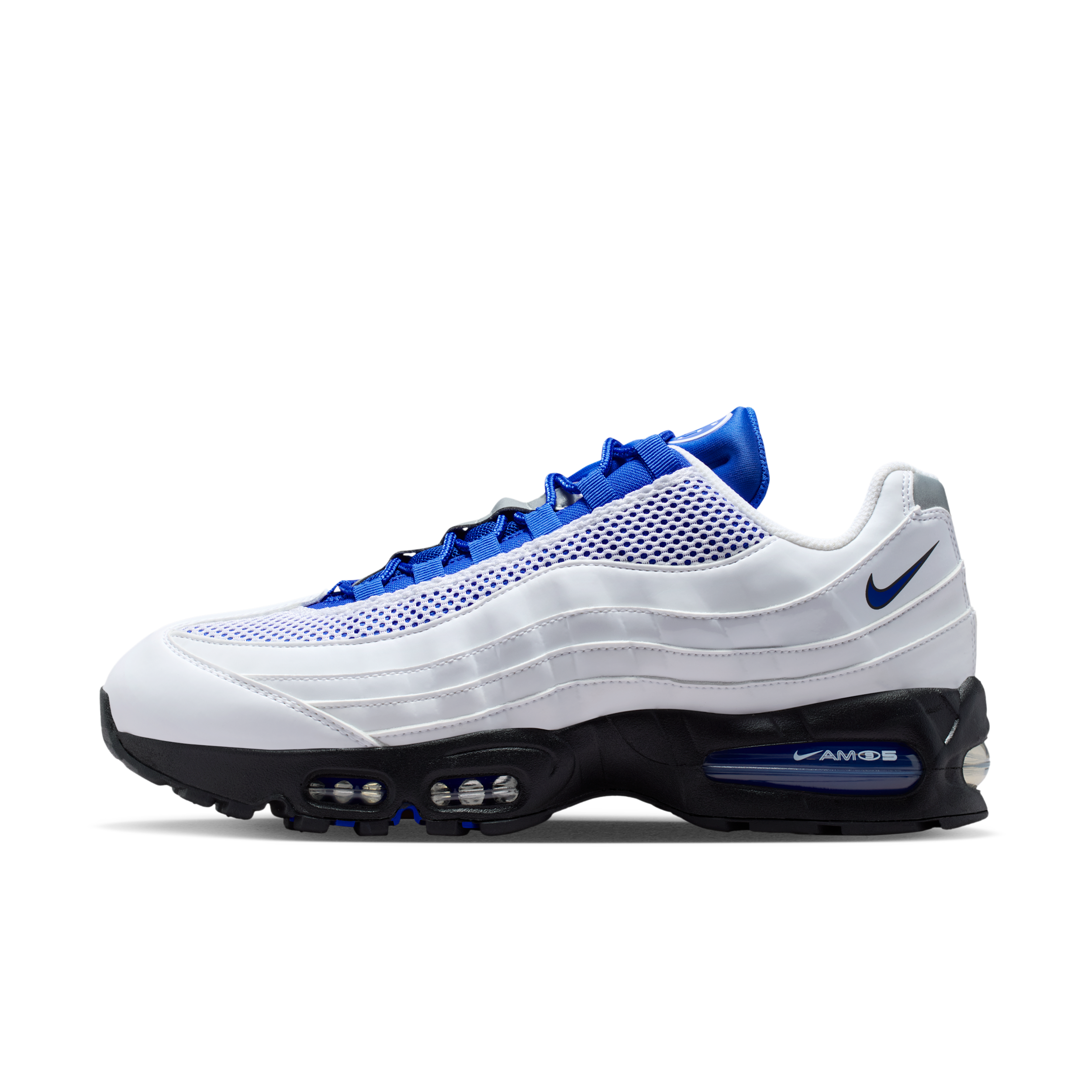 [ib6830-100] Mens Nike Air Max 95 Se 'big Bubble Total 90 White Racer Blue'