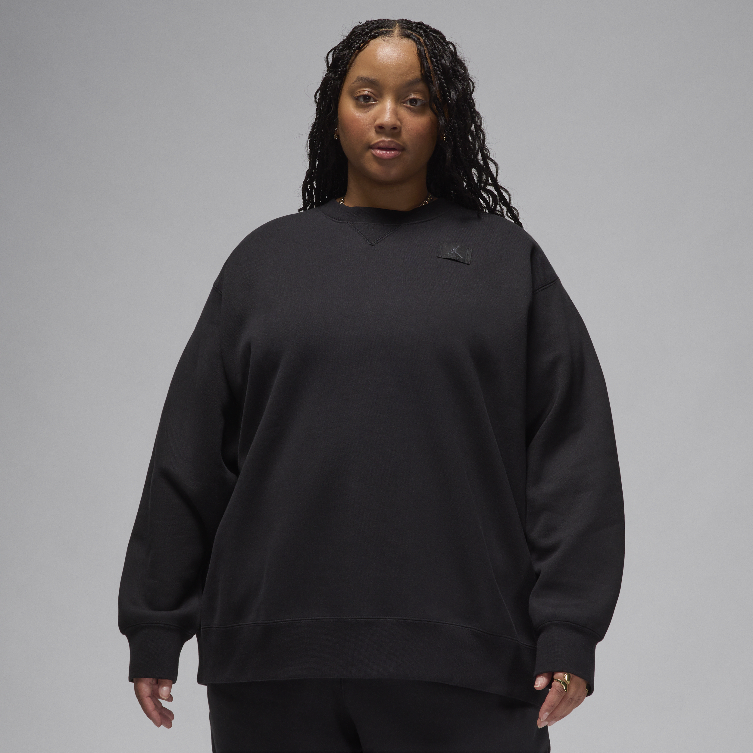 JORDAN WOMEN'S FLIGHT FLEECE CREW-NECK SWEATSHIRT (PLUS SIZE) 1015567237