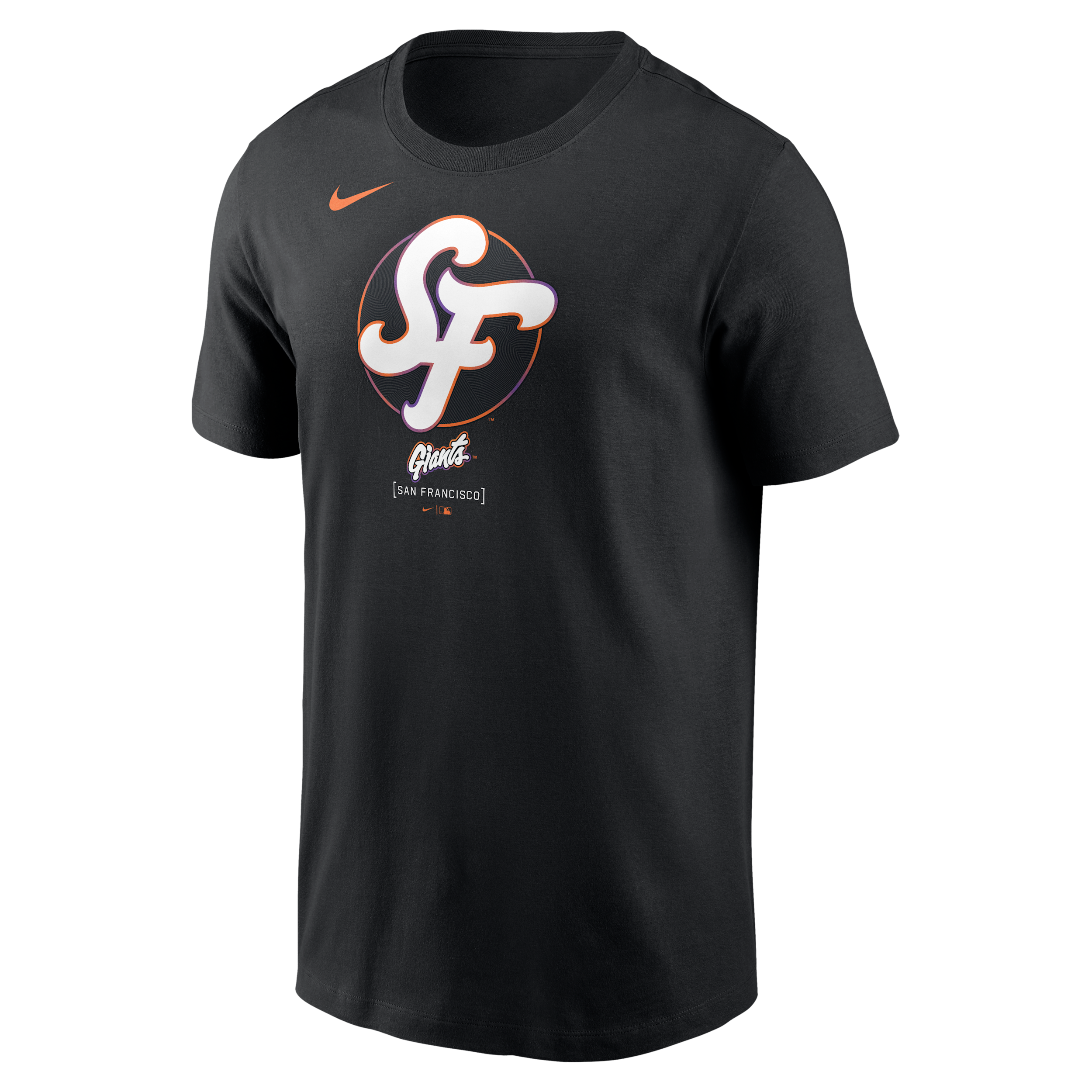 San Francisco Giants City Connect Large Logo Nike Men's MLB T-Shirt in Black | N19900AGIA-SCA