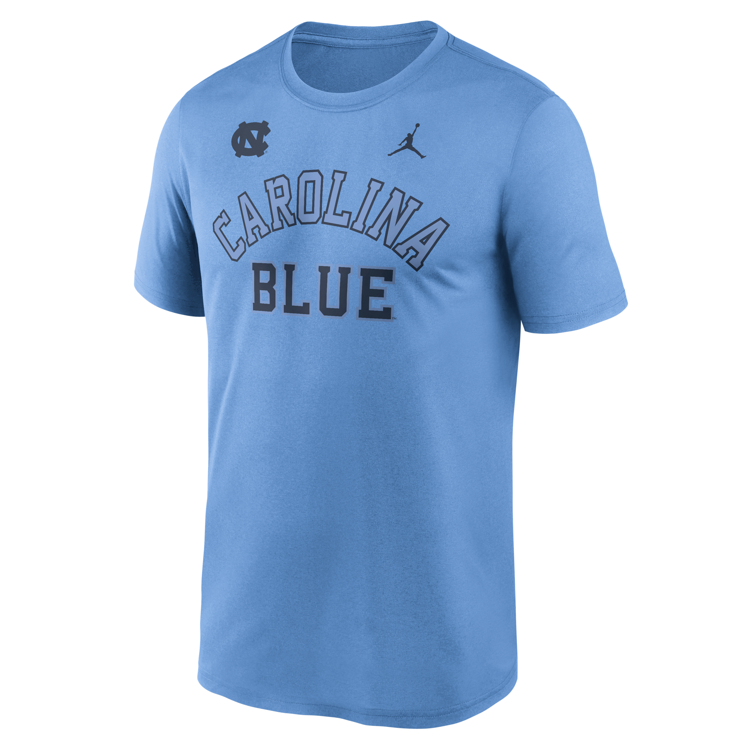 Jordan Men's Carolina Blue North Carolina Tar Heels Primetime Arch Mantra Legend Dri-fit T-Shirt - Carolina Blue