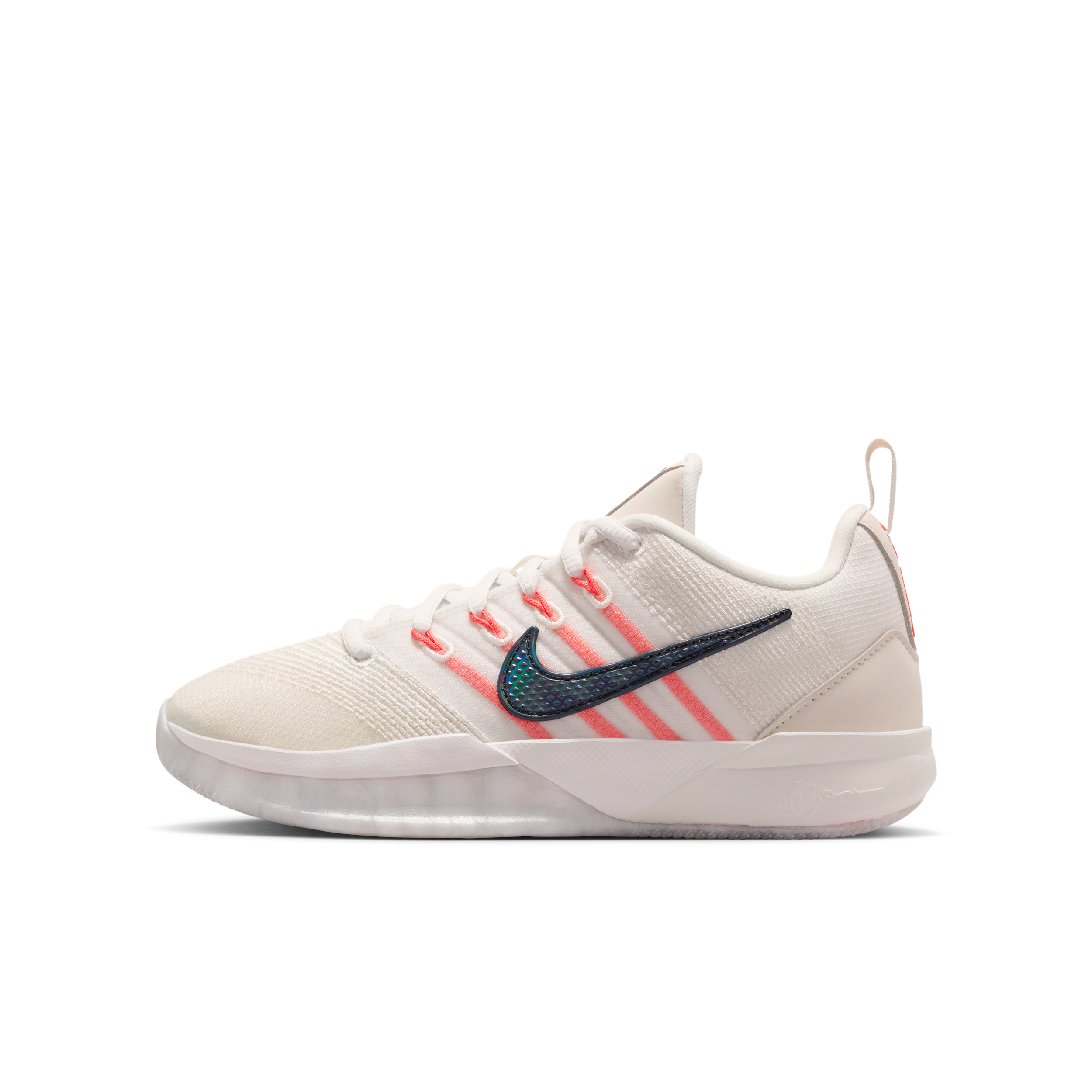 Nike Kids' Grade School Sabrina 3 'Equity' Basketball Shoes, Size 1.5, Phantom/Black-Ivory-Mint Foam