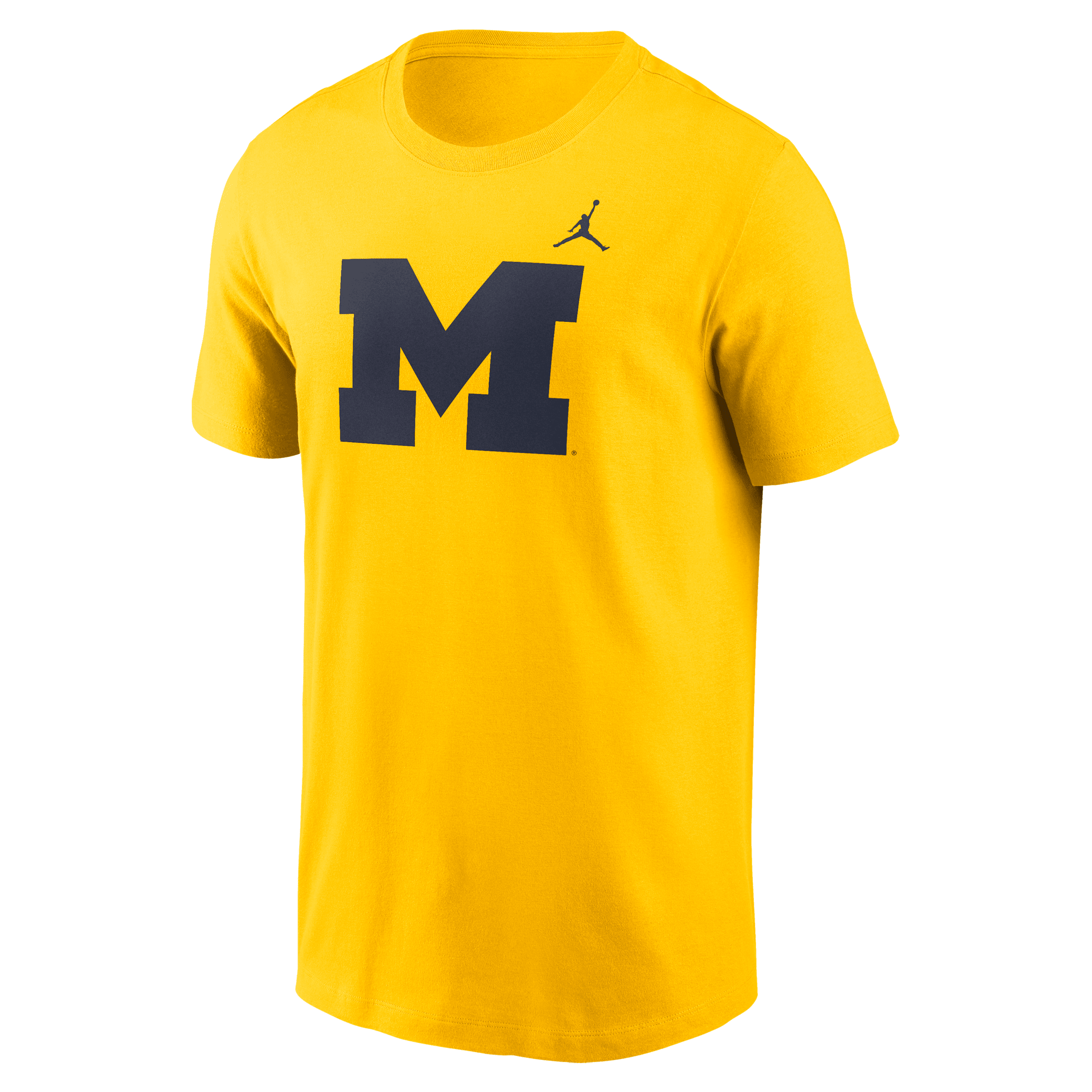 Nike Michigan Wolverines Primetime Logo  Men's College T-shirt In Yellow