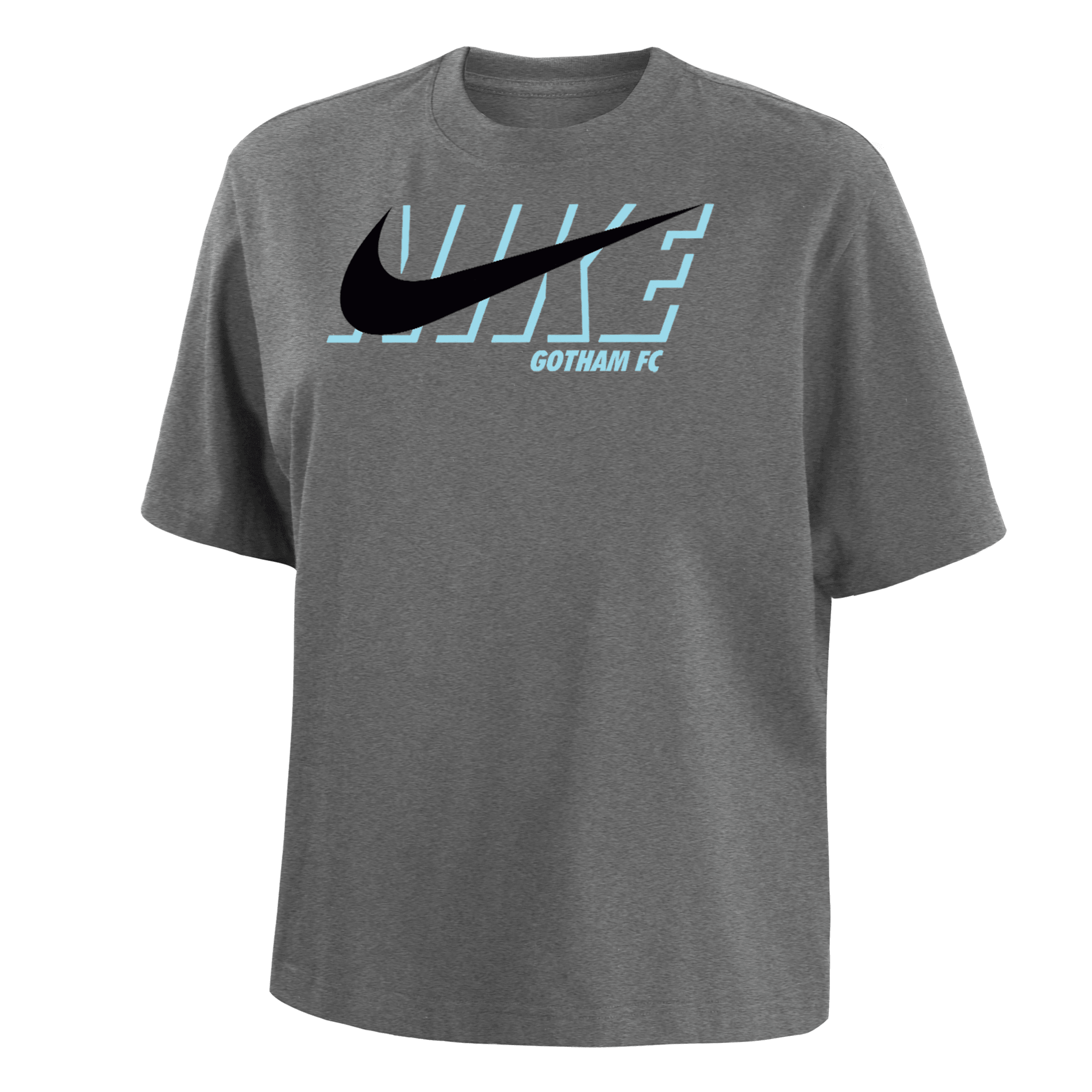 Nike Gotham Fc  Women's Soccer T-shirt In Grey