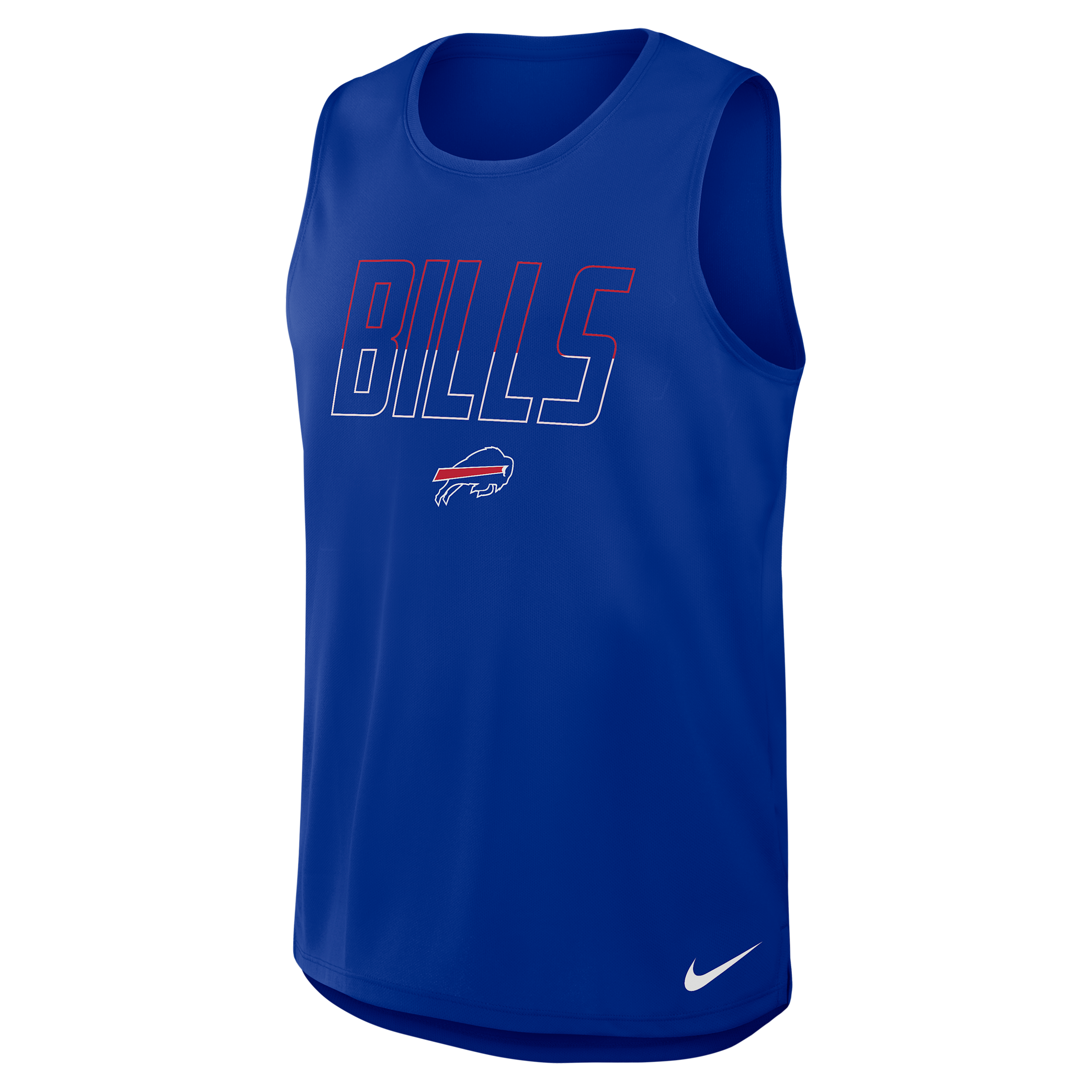 Buffalo Bills Nike Men's Dri-FIT NFL Tank Top in Blue | 045R4DA81-YPB