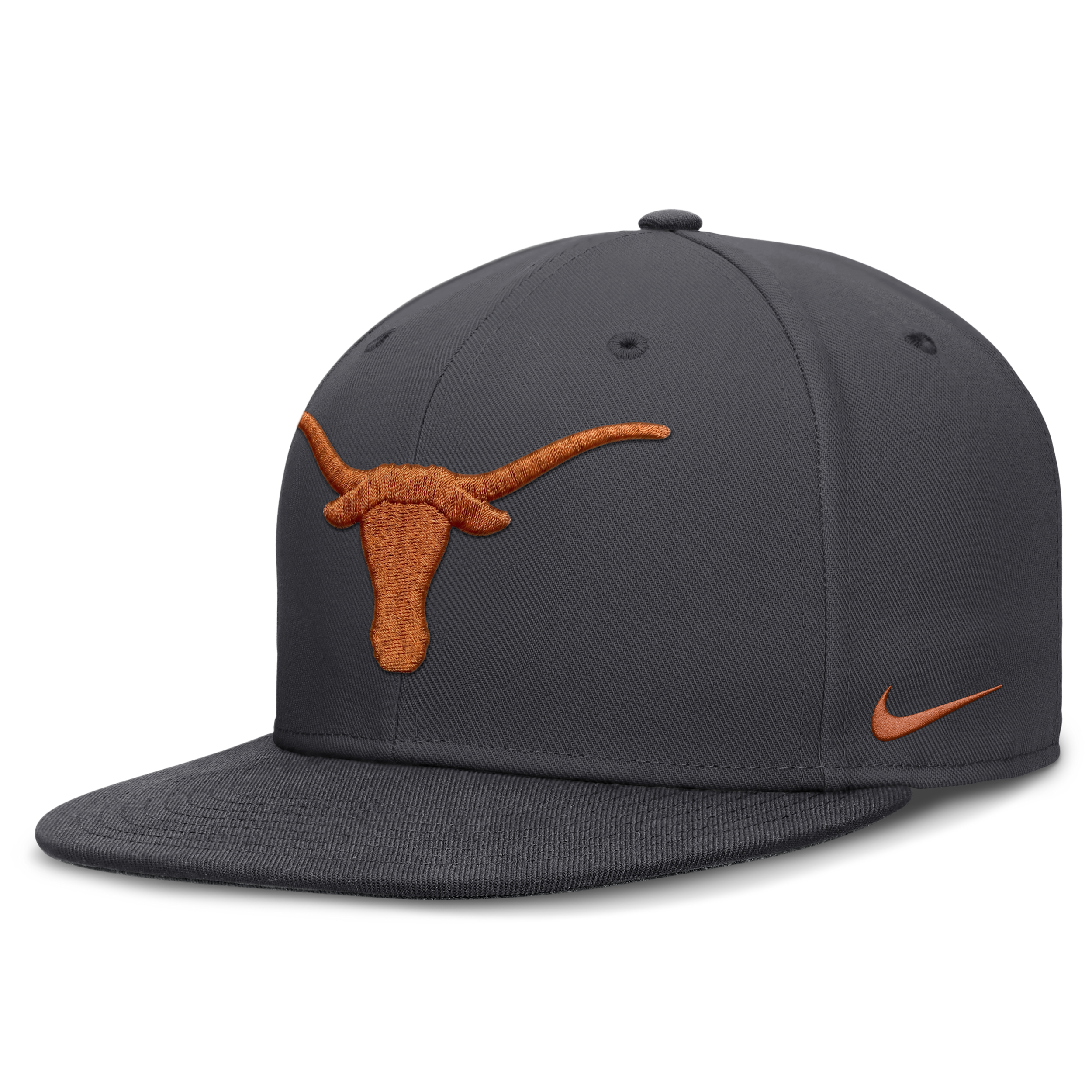 Nike Men's Anthracite Texas Longhorns Pro Dri-fit Fitted Hat - Anthracite