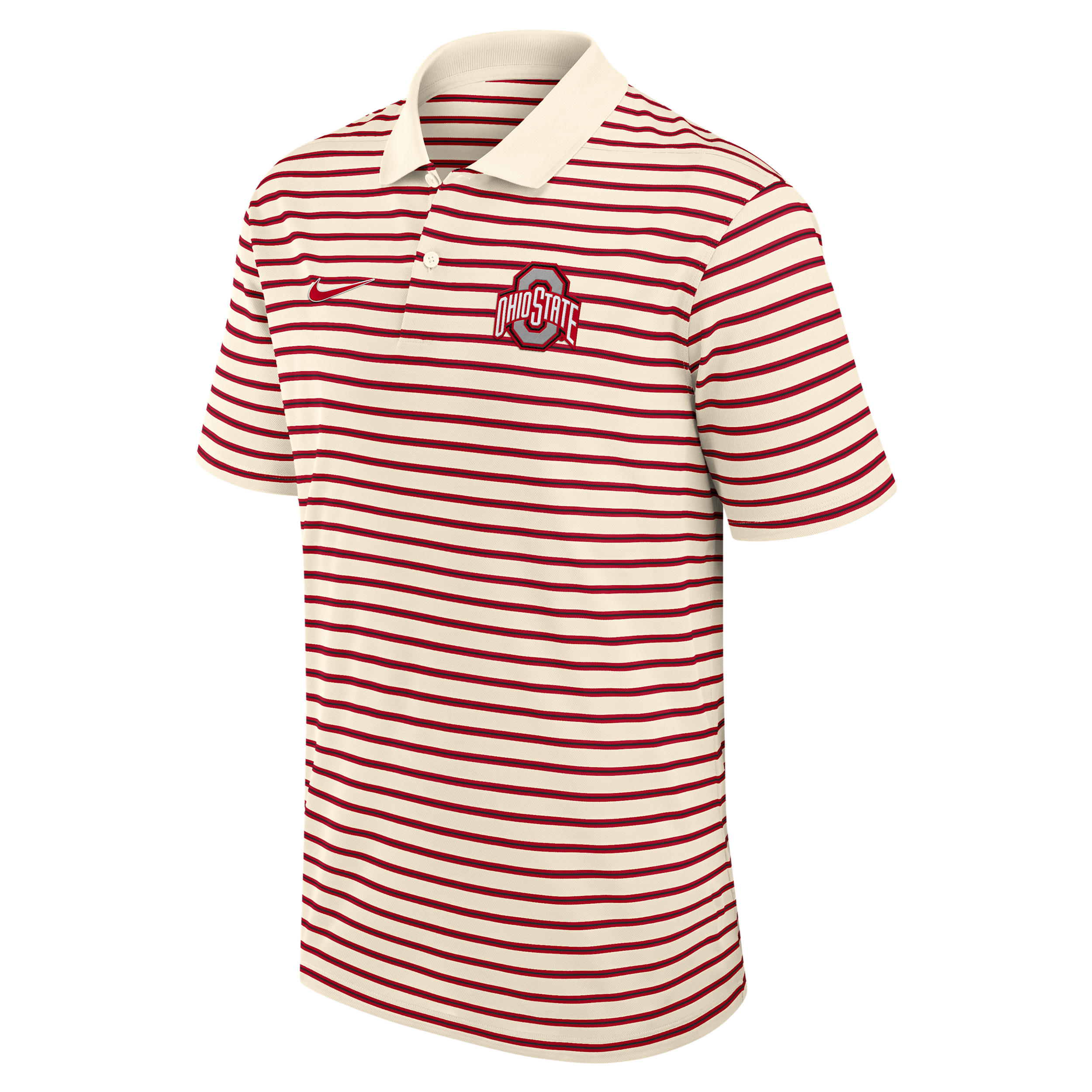 Nike Ohio State Striped  Men's Dri-fit College Polo In Multi