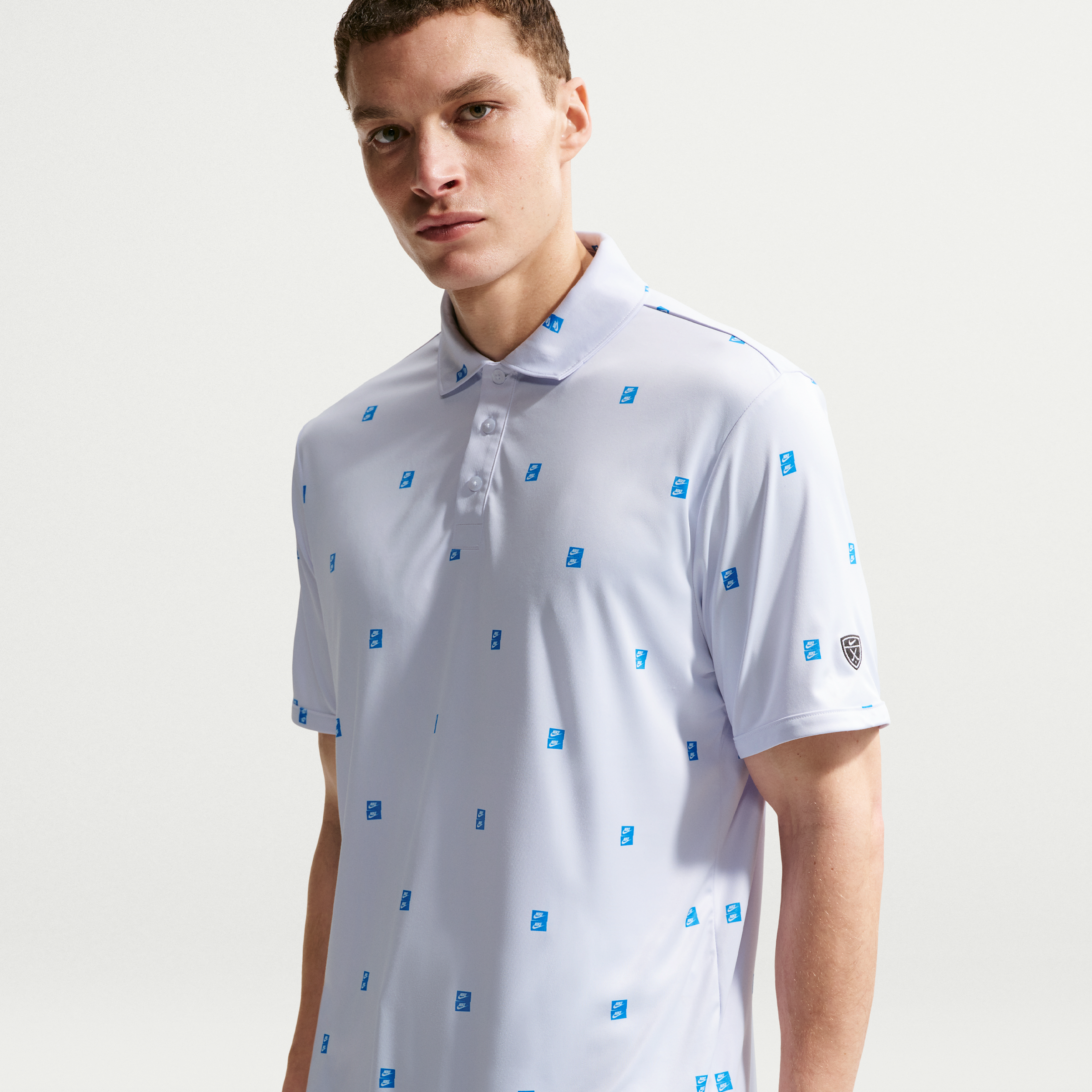 Nike Men's Par Dri-FIT Golf Polo in Grey | II4131-085