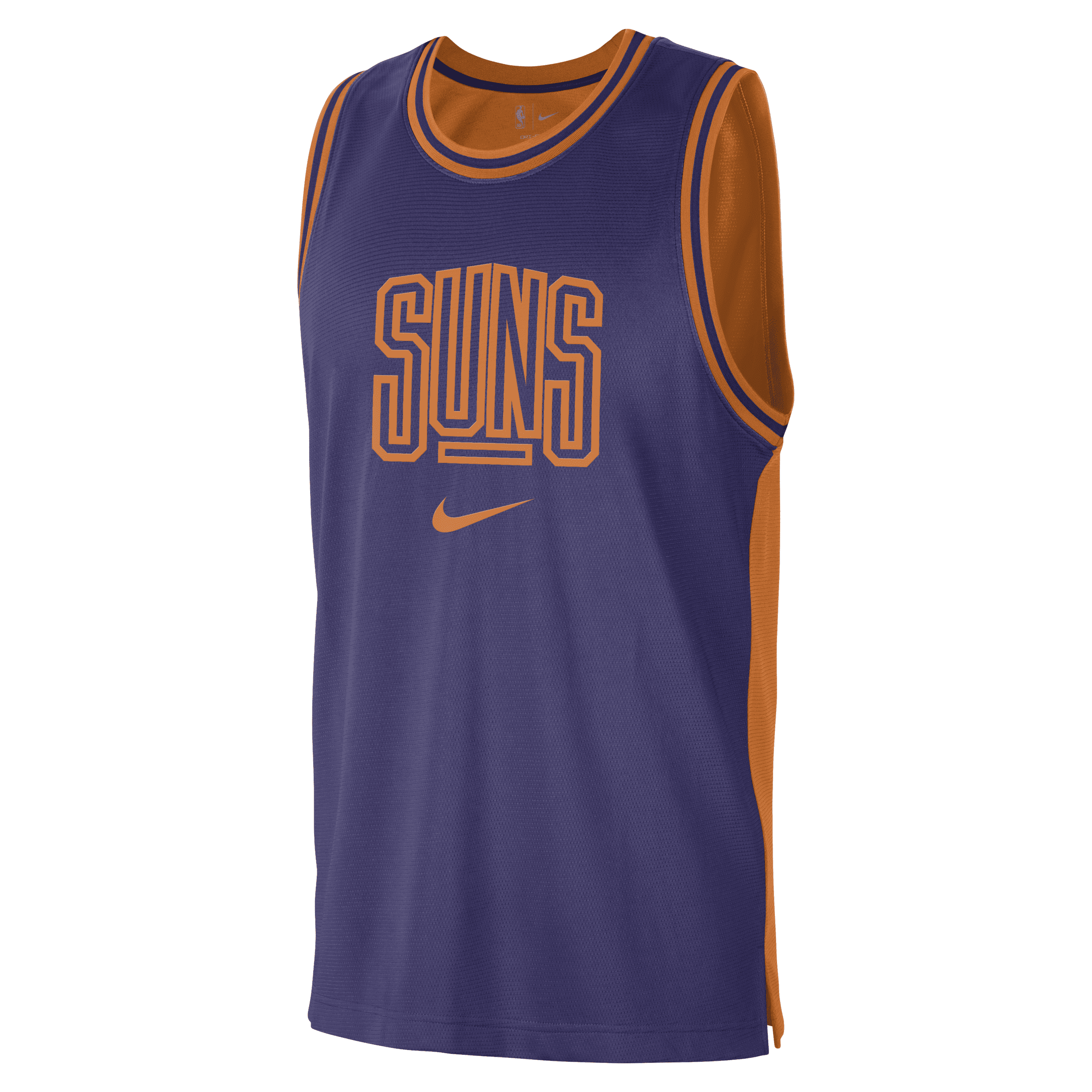 Shop Nike Phoenix Suns Courtside  Men's Dri-fit Nba Tank Top In Purple