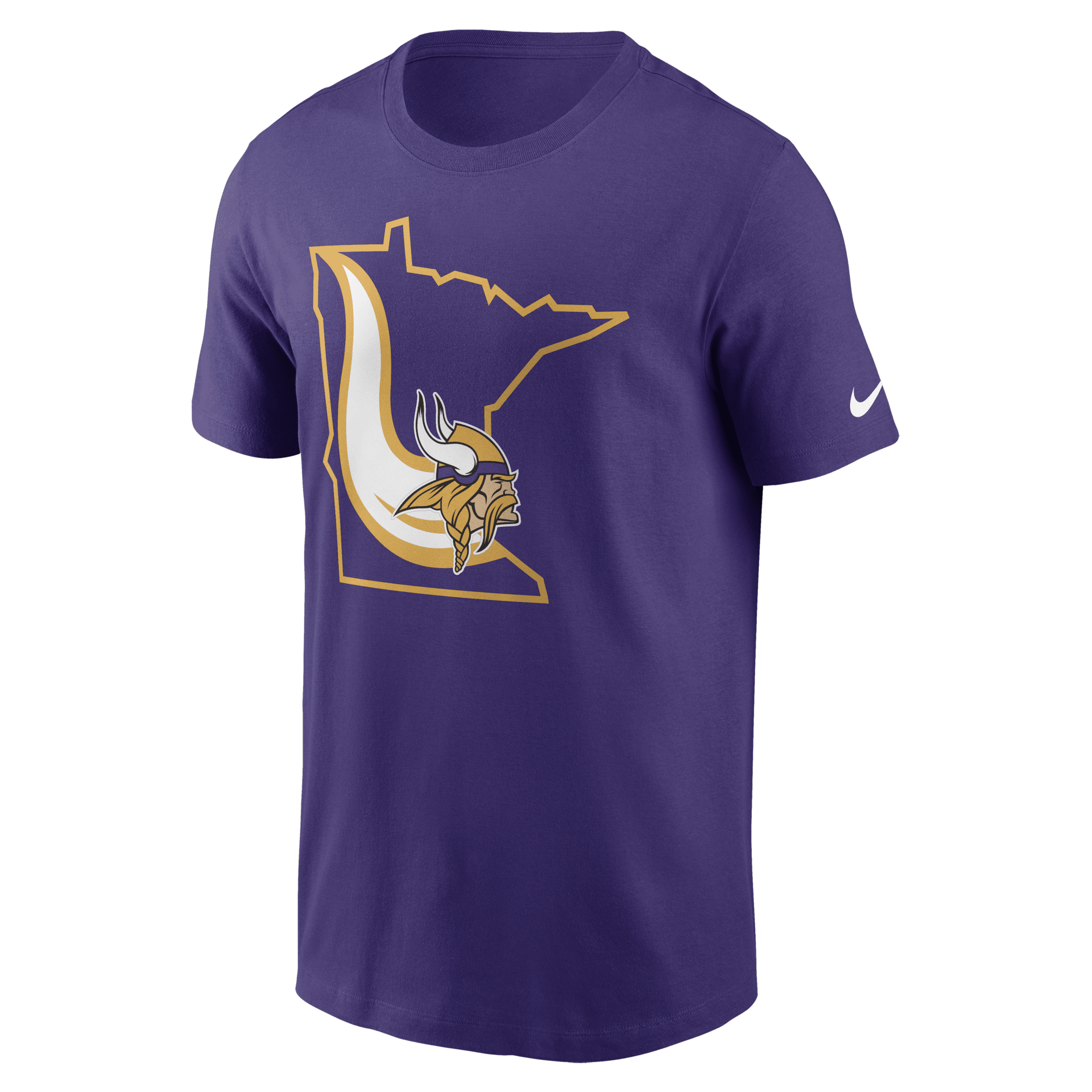 Shop Nike Men's Local Essential (nfl Minnesota Vikings) T-shirt In Purple