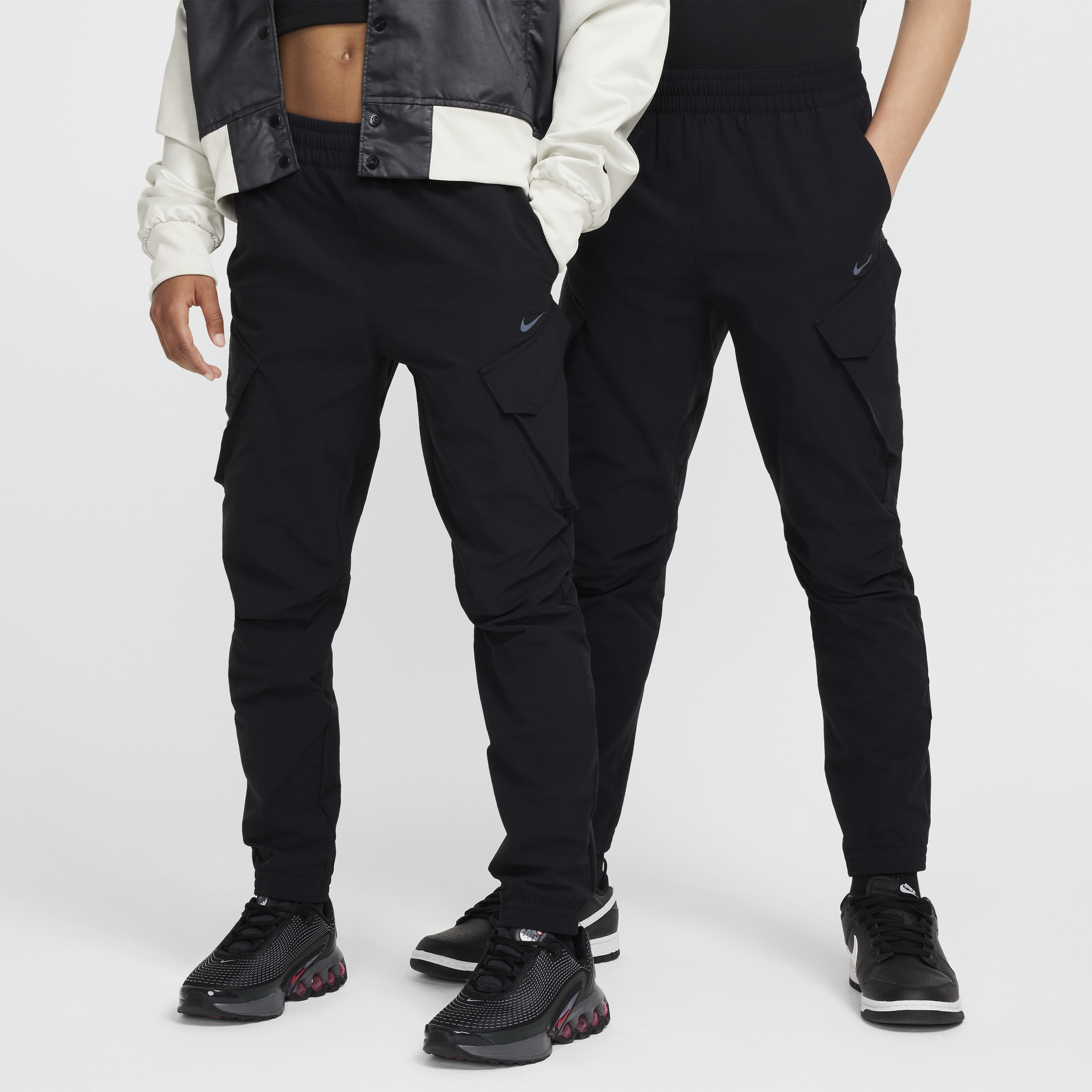 Nike Sportswear City Utility Big Kids' Cargo Pants In Black