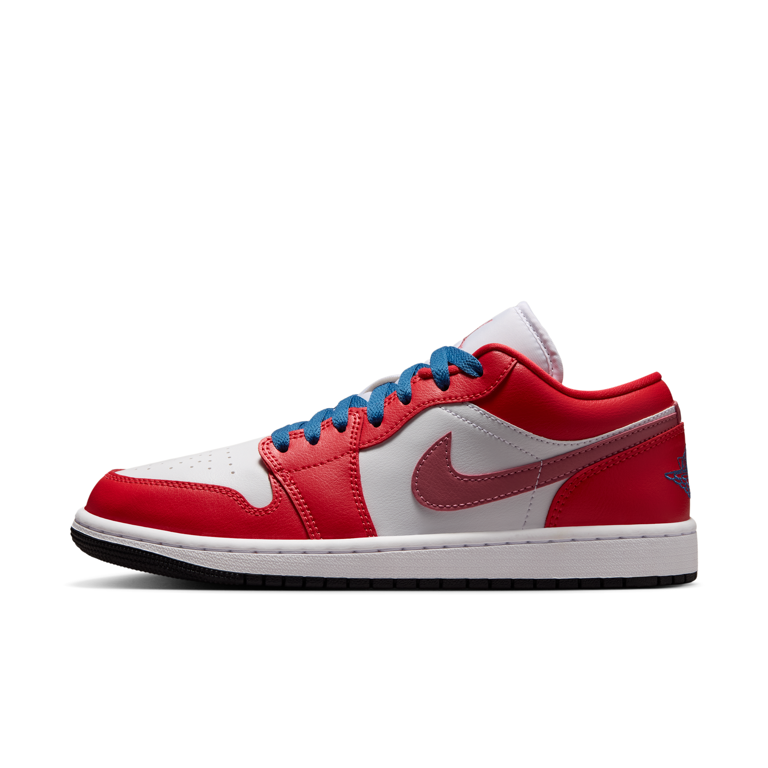 Women's Air Jordan 1 Low Shoes in Red | DC0774-608