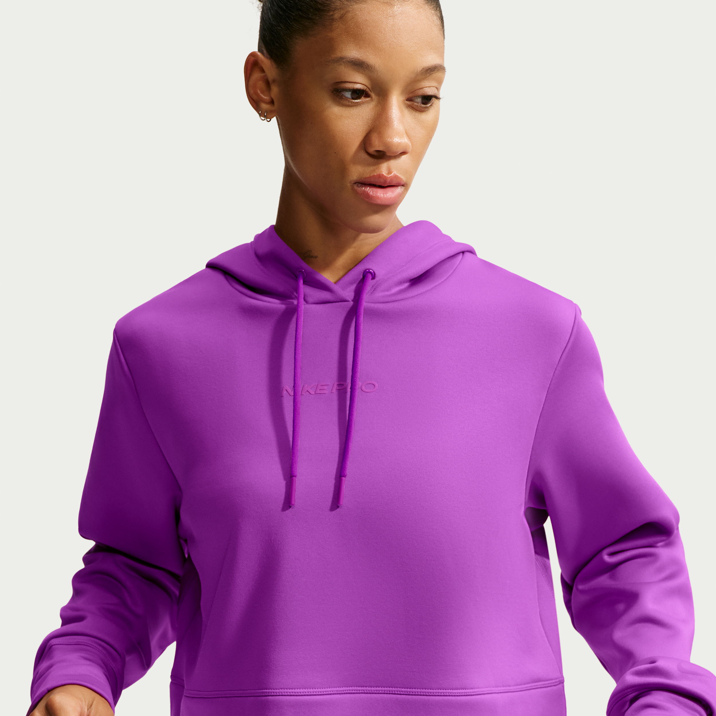 Women's Nike Pro Sculpt Dri-FIT Hoodie in Purple | IU1109-551