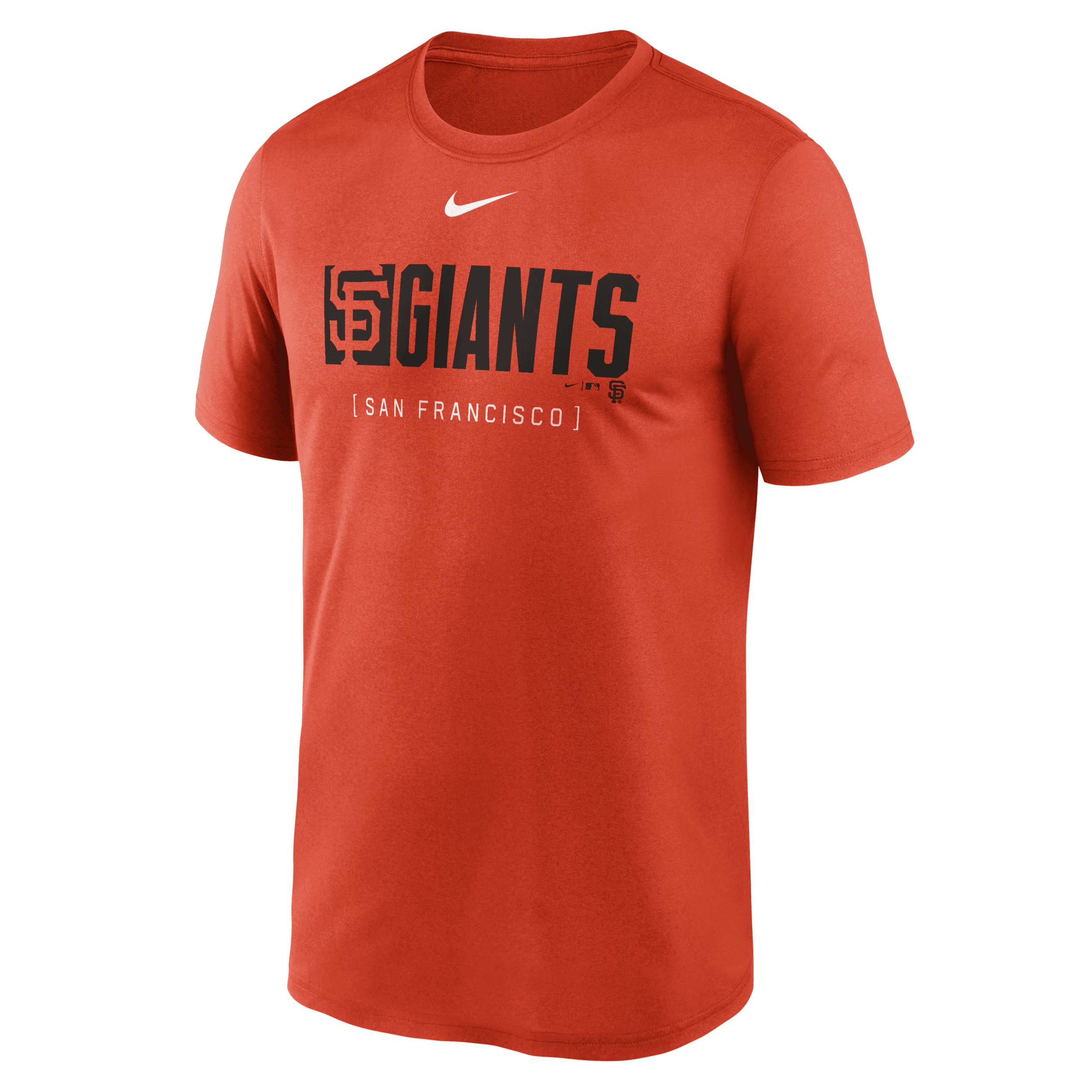 Nike San Francisco Giants Knockout Legend  Men's Dri-fit Mlb T-shirt In Orange