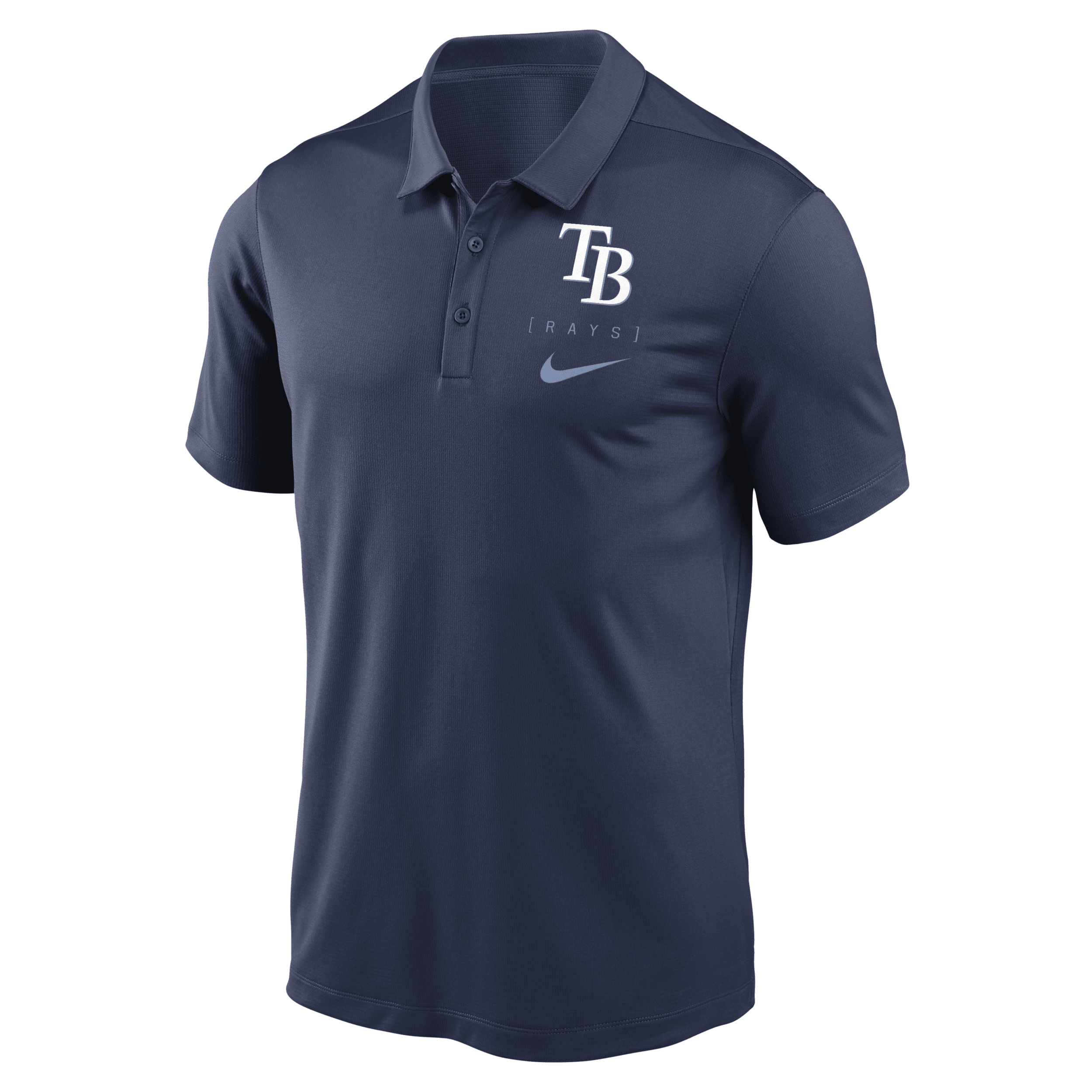 Shop Nike Tampa Bay Rays Franchise Logo  Men's Dri-fit Mlb Polo In Blue