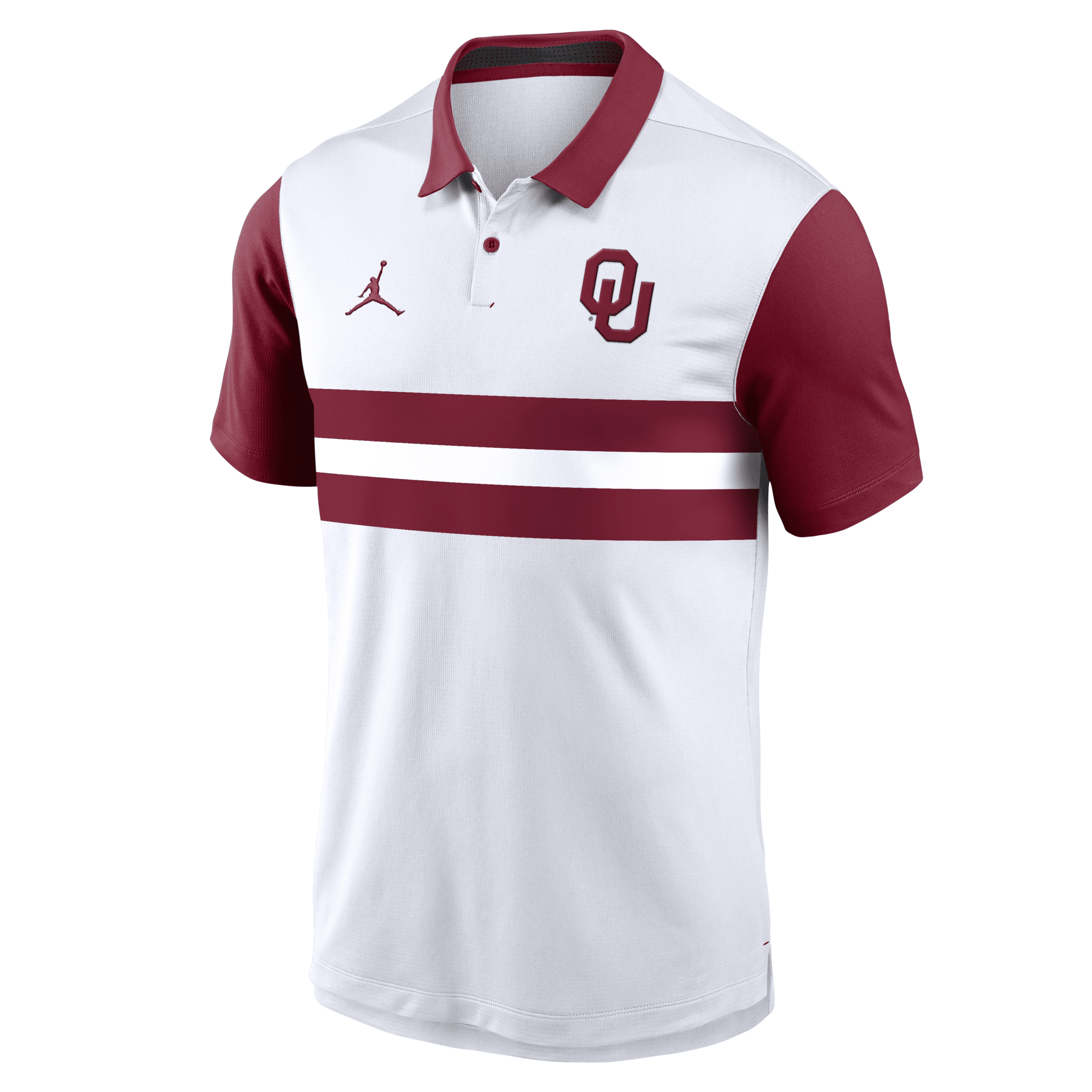 JORDAN MEN'S OKLAHOMA SOONERS PRIMETIME CAMPUS VAPOR DRI-FIT COLLEGE POLO 1015609741