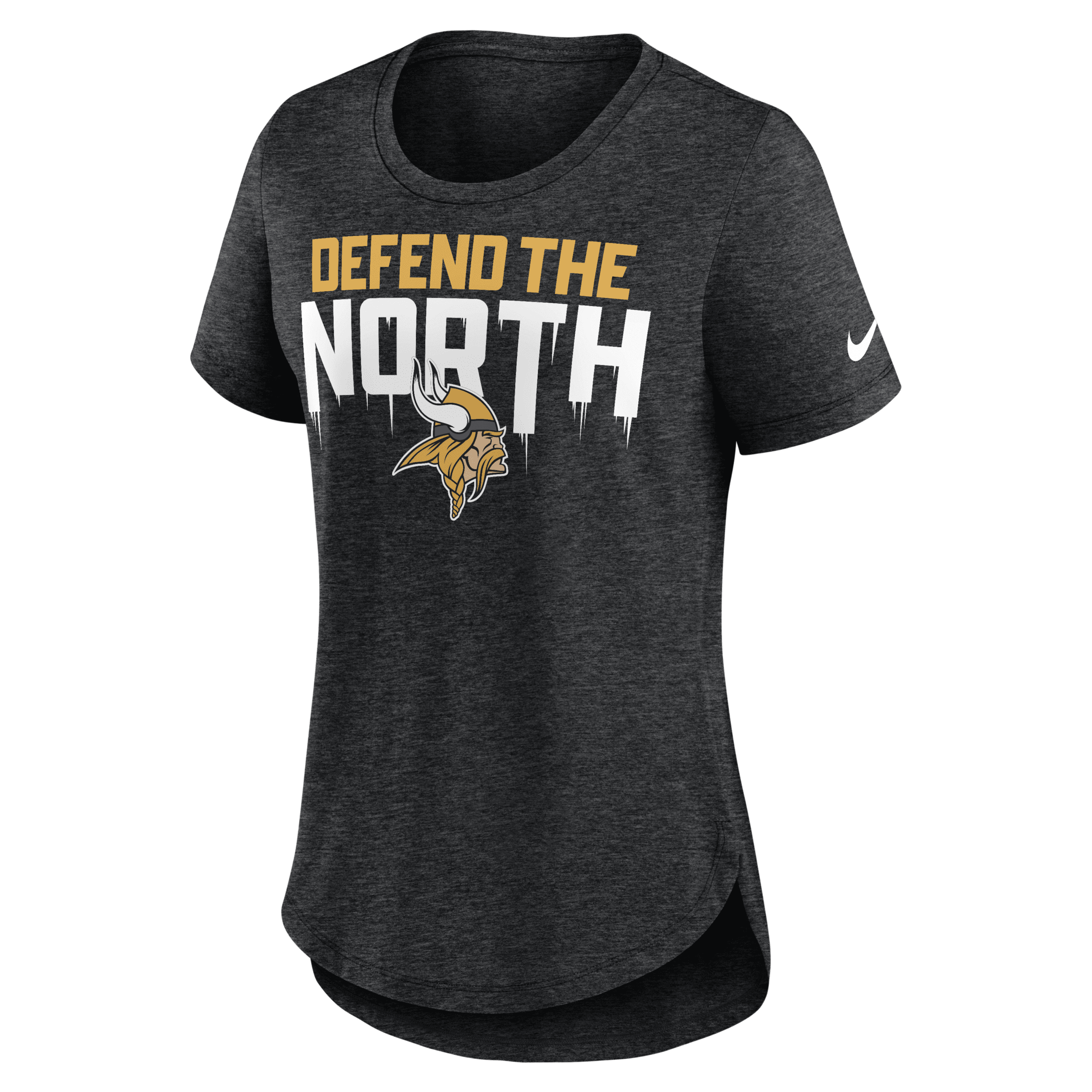 Nike Women's Local (nfl Minnesota Vikings) T-shirt In Black