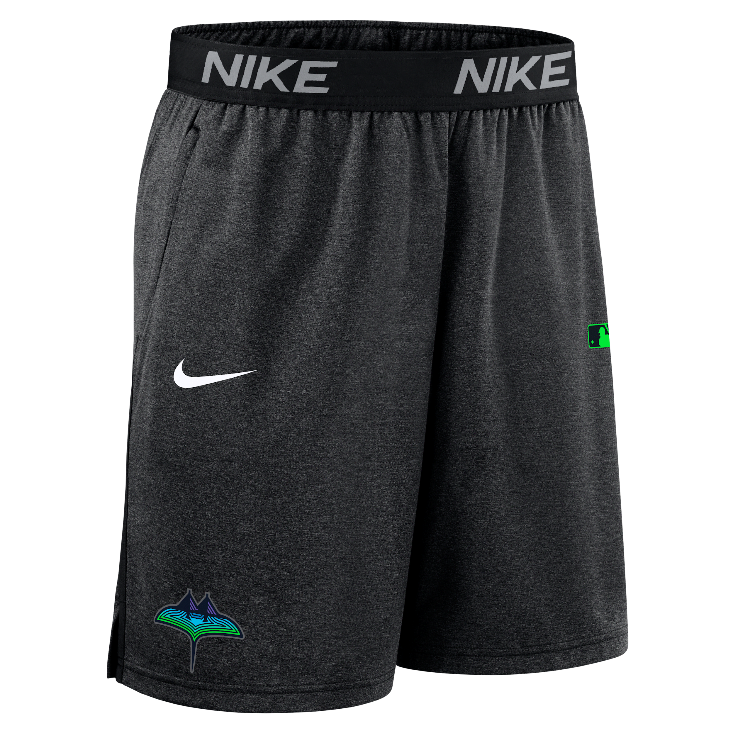 Nike Tampa Bay Rays Authentic Collection City Connect  Men's Dri-fit Mlb Shorts In Gray